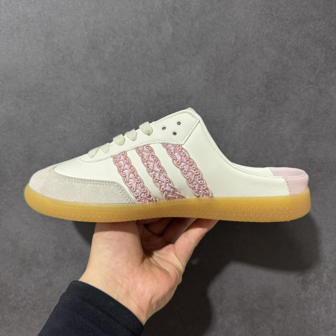 图片[2]-【公司级】adidas originals Samba Mule 包头运动休闲拖鞋 货号： HP5052 尺码：35-42带半码-选品中心