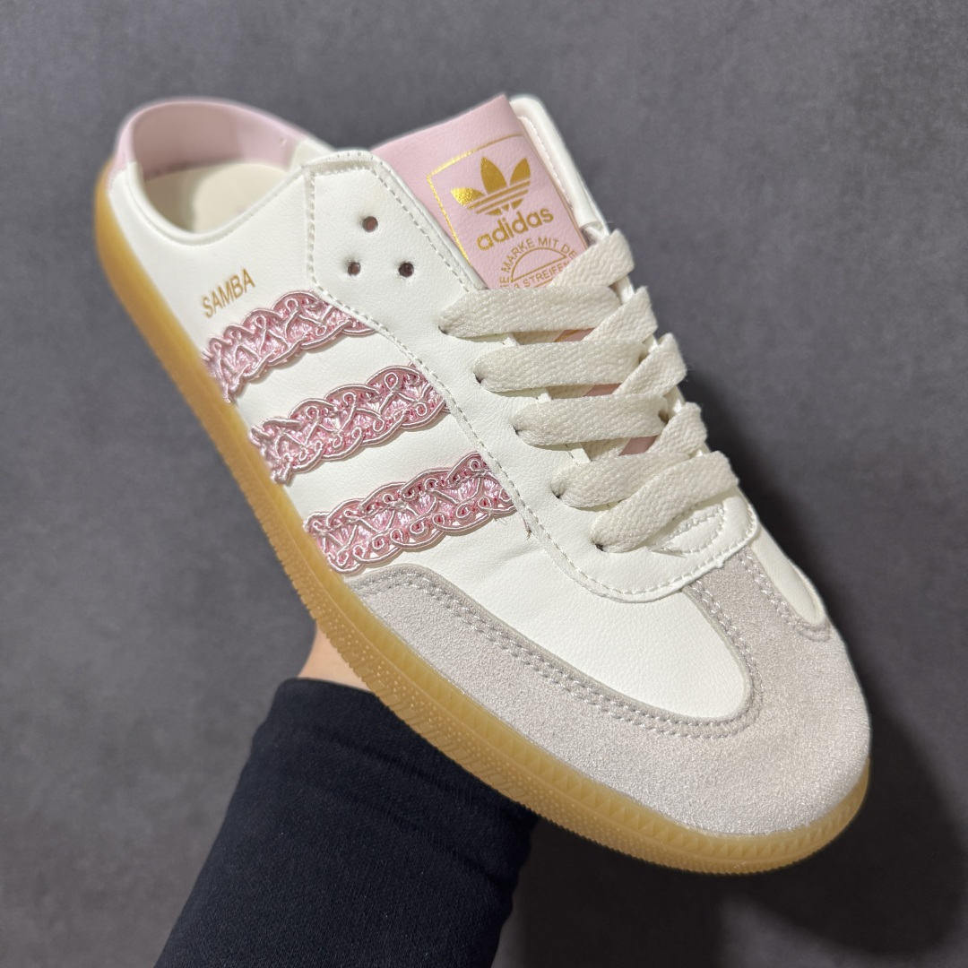 图片[3]-【公司级】adidas originals Samba Mule 包头运动休闲拖鞋 货号： HP5052 尺码：35-42带半码-选品中心