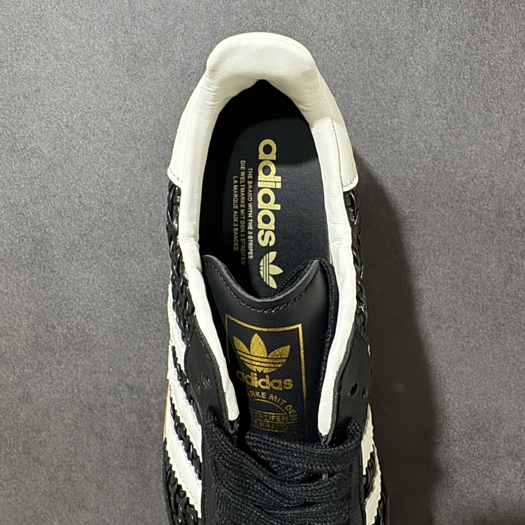 Adidas SAMBA OG W德训鞋 超高清洁度 细节完美 舒适百搭 低帮休闲板鞋 男女同款货号：H