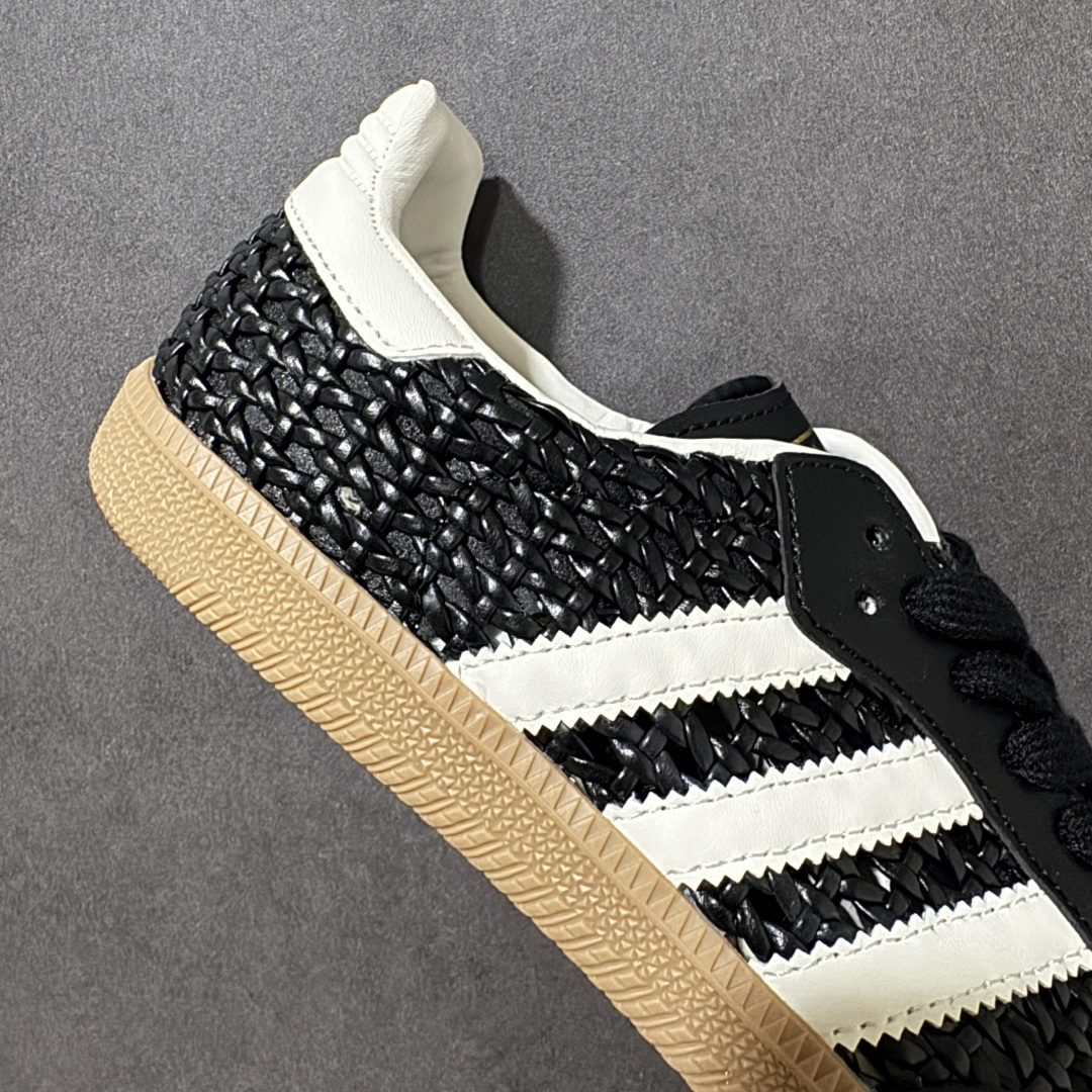 Adidas SAMBA OG W德训鞋 超高清洁度 细节完美 舒适百搭 低帮休闲板鞋 男女同款货号：H
