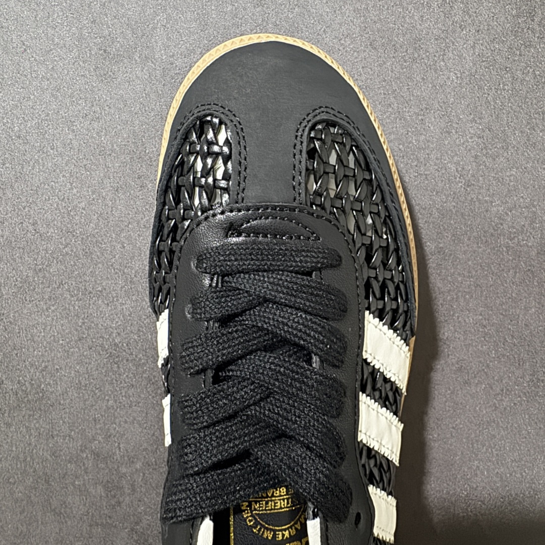 Adidas SAMBA OG W德训鞋 超高清洁度 细节完美 舒适百搭 低帮休闲板鞋 男女同款货号：H