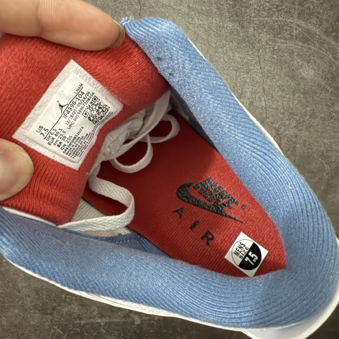 图片[7]-【原厂版】Air Jordan 3 OG Retro 2025版aj3真蓝 白蓝 出货 货号：IF4396-104 原厂皮料 原装细纹磨砂爆裂纹 原楦原纸板开发 确保原汁原味 原厂皮料质感色泽绝无偏差 完美中底拉帮 原厂中底钢印 原档案大底 如假白送 大底纹路 气垫通透度PU的回弹性均百分百还原 原厂电绣鞋舌飞人刺绣针数立体讲究精细欢迎对比正品原鞋 尺码：40-47.5-选品中心