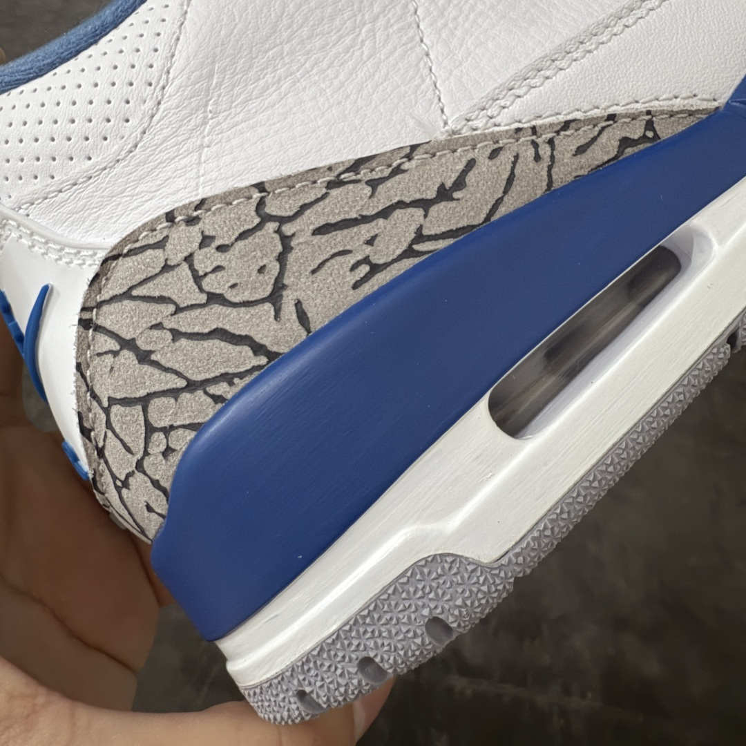 Air Jordan 3 OG Retro 2025版aj3真蓝 白蓝 出货 货号：IF4396-104