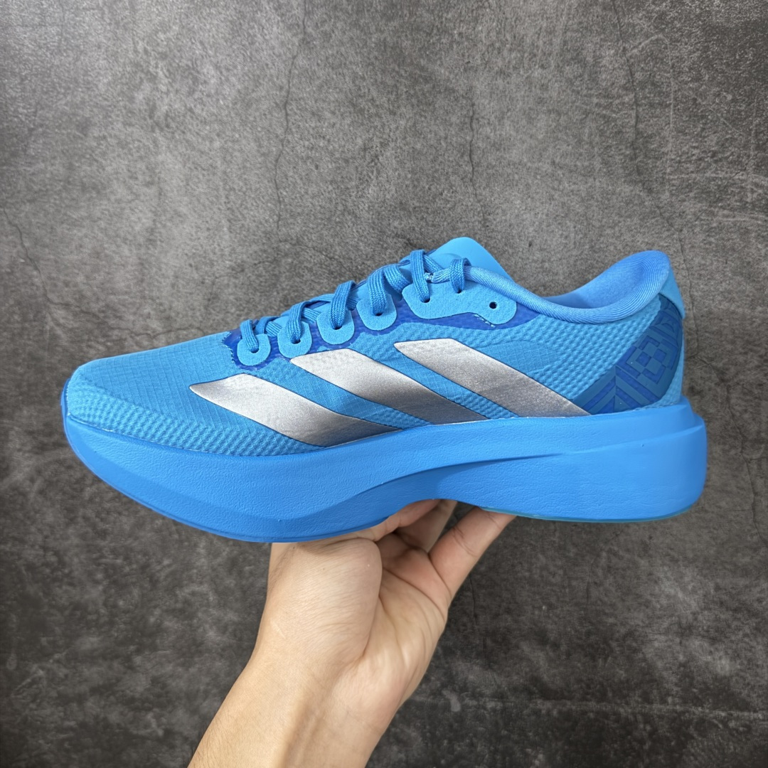 AD Adizero Evo SL M 零度进化版系列低帮轻便透气竞速休闲运动慢跑鞋 JR2023全新版