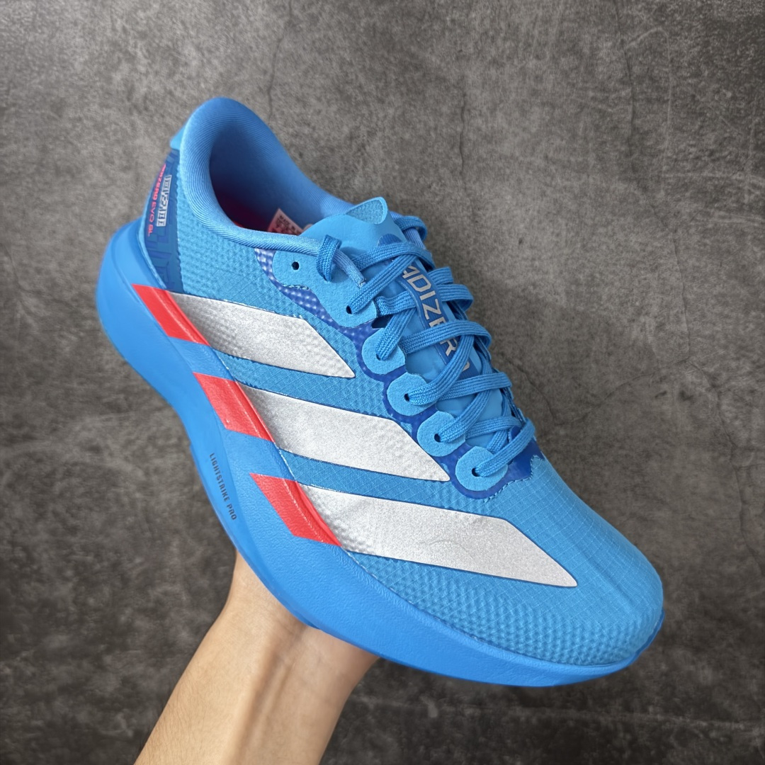 AD Adizero Evo SL M 零度进化版系列低帮轻便透气竞速休闲运动慢跑鞋 JR2023全新版