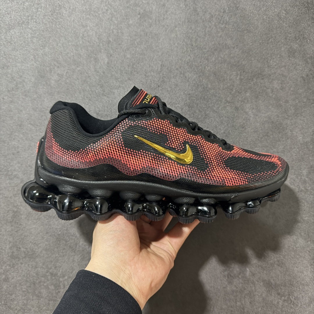 NK AIR LIQUID MAX 2026S 毒箭蛙新款气垫跑步鞋 红黑金 IQ7634-002目前市