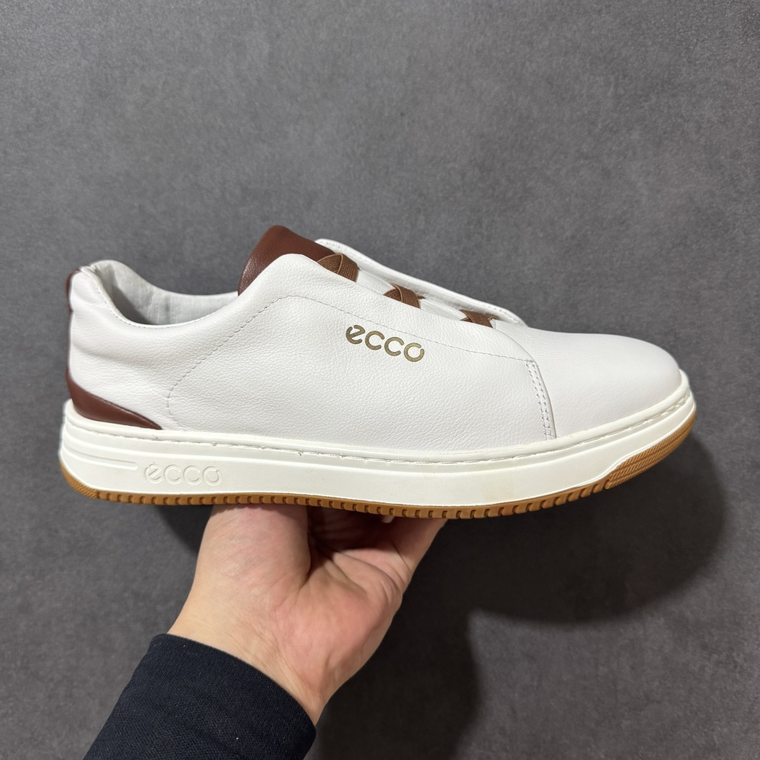 Ecco爱步 BIOM AEX 皮面防水 低帮 生活休闲板鞋尺码：38-43