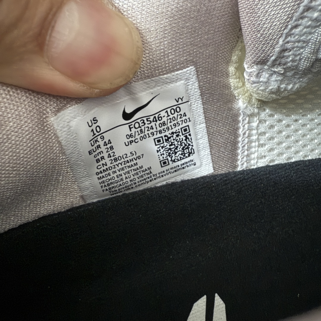 图片[8]-【OX纯原】复刻天花板 Nike Zoom Kobe 6 Protro “All-Star 2.0”科比6低帮 篮球鞋 男款 白色 男子实战篮球鞋 FQ3546-100 完美复刻公司货 前掌超大Zoom Turbo气垫 后掌EVA缓震 真正的原汁原味 还原ZP脚感 全身鞋材卡料色独家定制 唯一正确喷漆工艺Swoosh 正确凹凸蛇鳞工艺 正确鞋面渐变效果 内全置真动飞态线 独立原厂模具 最大尺码达到48.5码 首批不拼图大几率过验 亲测已过 支持各种高强度实战 尺码：40 40.5 41 42 42.5 43 44 44.5 45 45.5 46-选品中心
