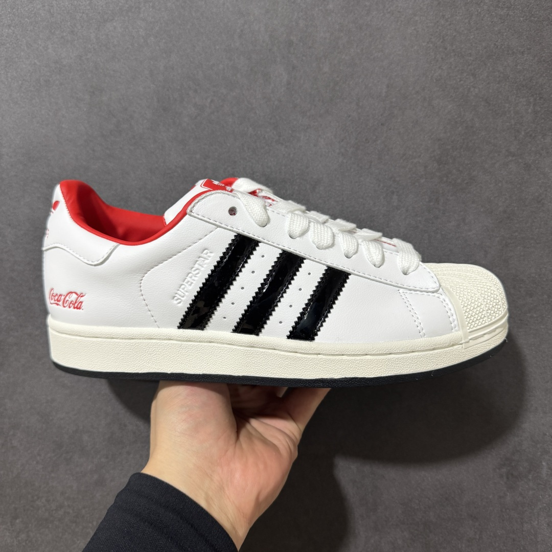平台专供 adidas originals × Coca-Cola/可口可乐 Superstar 2 白
