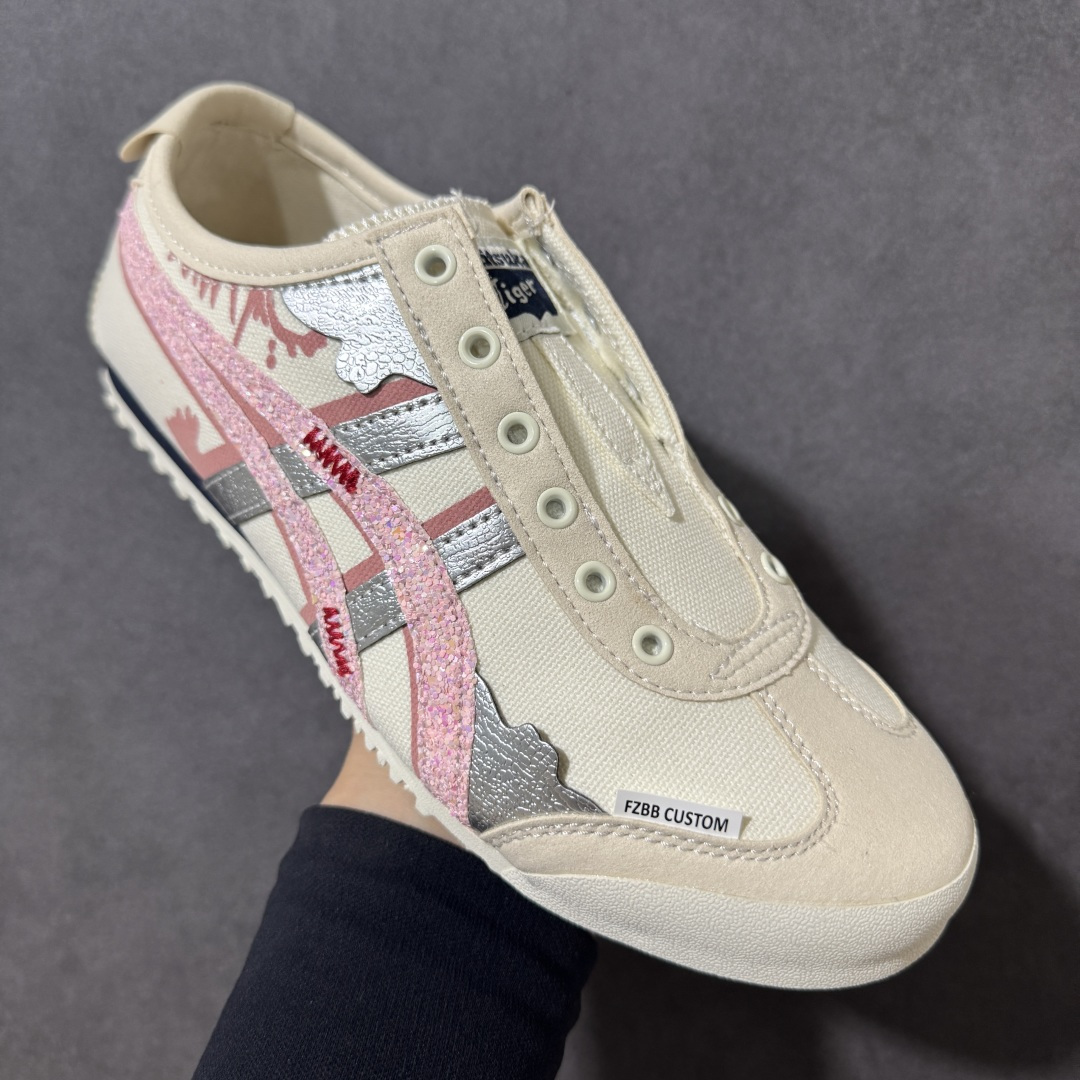 图片[3]-【定制版】鬼冢虎 Onitsuka Tiger 鬼塚虎 MEXICO 66 粉卡其 货号：1183A360-205 尺码：36 36.5 37.5 38 38.5 39 40 40.5 41 42 42.5 43 44 44.5 45-选品中心