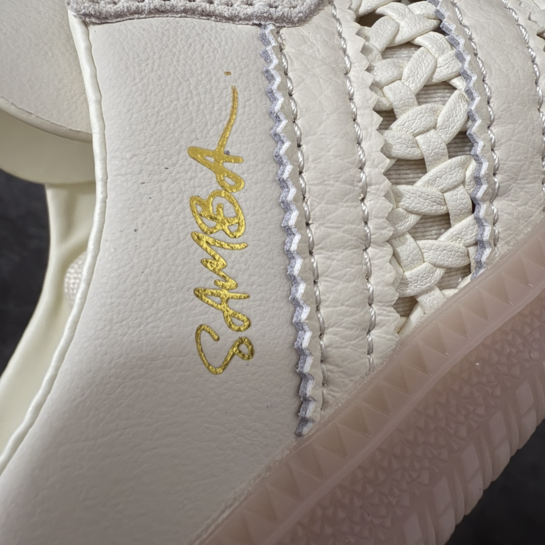 图片[3]-【Top纯原】桑巴德训拖鞋一脚蹬 adidas originals Samba OG MULE 包头拖鞋 KH7719 浅米色 口碑大厂出品 品控大底版型不断改良更新 全套原纸板楦头开发 确保原汁原味 完美呈现桑巴版型 一比一鞋头弧度高度鞋身弧度 原厂头层皮料 细节品控鞋型随意对比 正确烫金高频细节 独家私模橡胶大底 原盒原配 尺码：36 36.5 37.5 38 38.5 39 40 40.5 41 42 42.5 43 44 44.5 45-选品中心