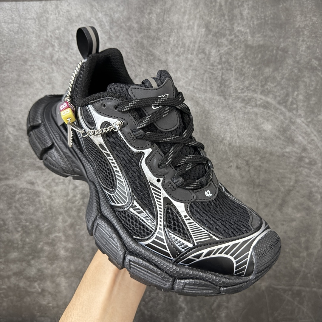 图片[3]-【i8纯原版】Balenciaga 巴黎世家 Balenciaga Sneaker Tess s.Gomma 巴黎十代 3XL 链条配饰款 纯原版本 原装大盒 从里到外 一切百分百还原官方配置 顶级专供碾压市面一切真标版本 尺码：35-46-选品中心