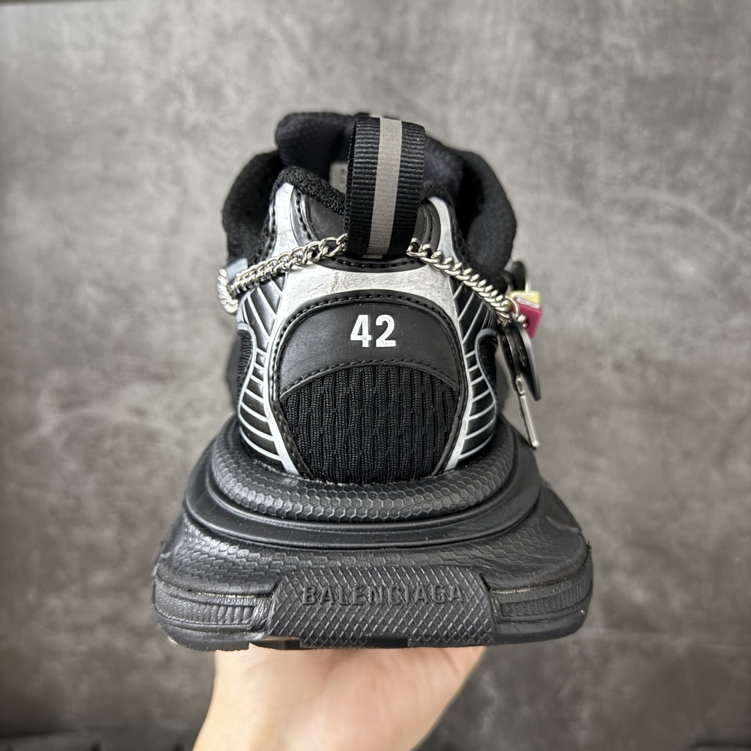 图片[4]-【i8纯原版】Balenciaga 巴黎世家 Balenciaga Sneaker Tess s.Gomma 巴黎十代 3XL 链条配饰款 纯原版本 原装大盒 从里到外 一切百分百还原官方配置 顶级专供碾压市面一切真标版本 尺码：35-46-选品中心