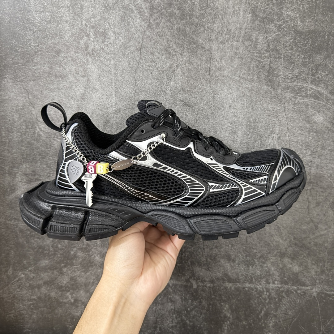 【i8纯原版】Balenciaga 巴黎世家 Balenciaga Sneaker Tess s.Gomma 巴黎十代 3XL 链条配饰款 纯原版本 原装大盒 从里到外 一切百分百还原官方配置 顶级专供碾压市面一切真标版本 尺码：35-46-选品中心