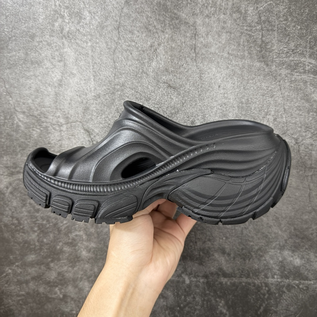 图片[2]-【纯原版】巴黎世家Balenciaga 6xl厚底拖鞋 正确大盒 组合底 厚底增高6cm 尺码：35-41-选品中心