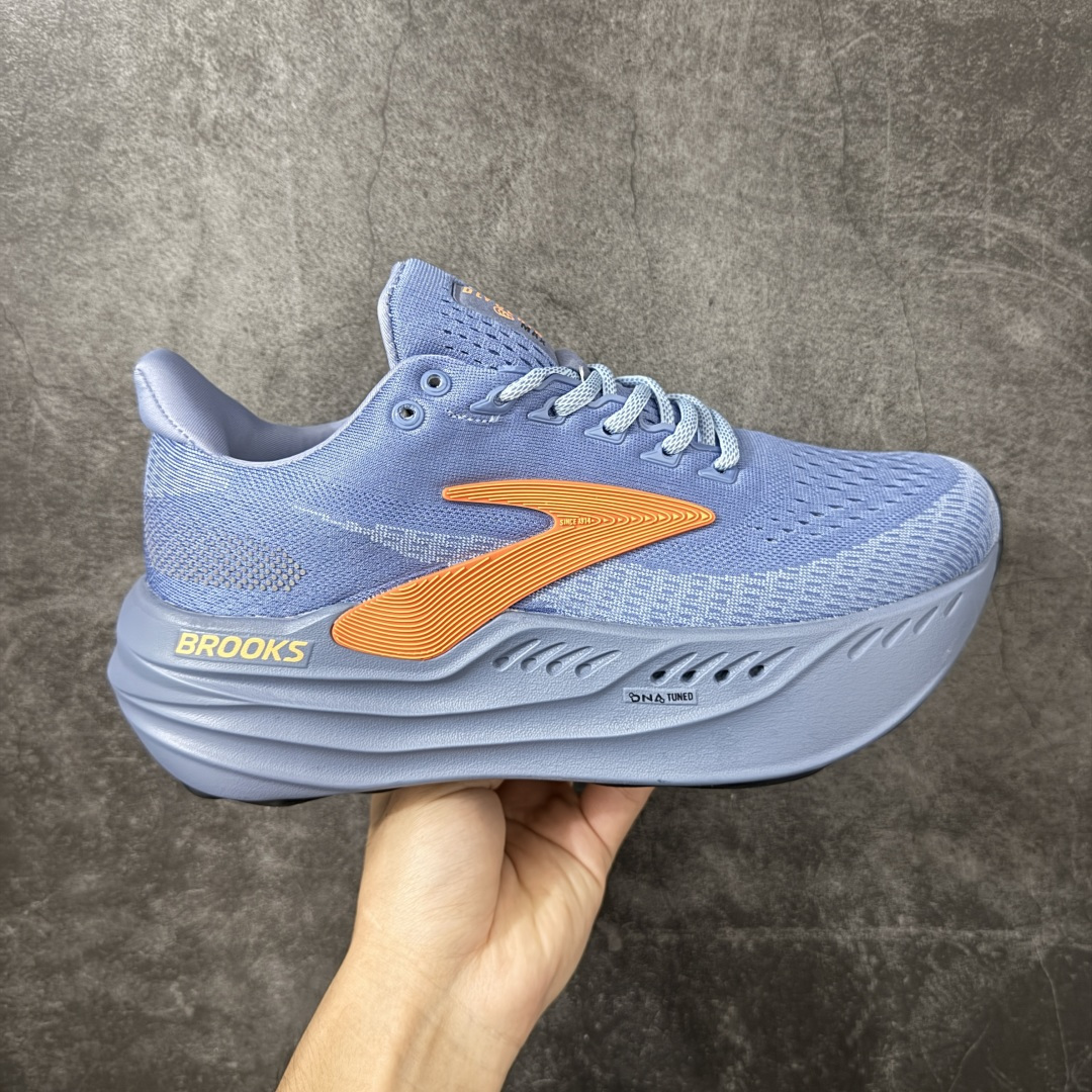 【纯原福利】外贸版 Brooks 布鲁克斯Glycerin Max 2 超级甘油 厚底马拉松缓震跑鞋 该鞋以厚实的中底和高分子注氮技术为特点 提供极致的缓震性能 鞋面柔软厚实 具有良好的包裹性能和散热性能 尺码：36-45 含半码-选品中心