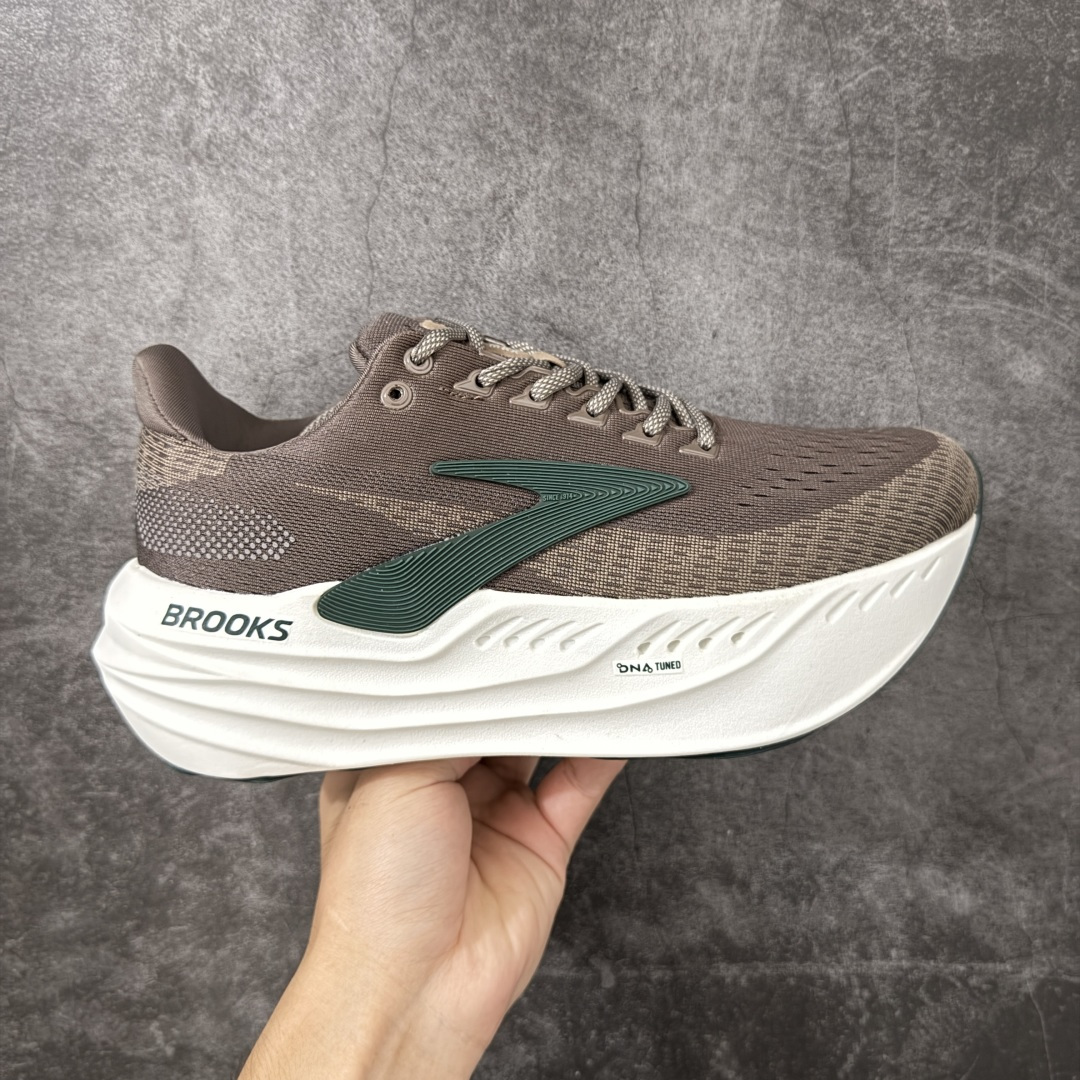 【纯原福利】外贸版 Brooks 布鲁克斯Glycerin Max 2 超级甘油 厚底马拉松缓震跑鞋 该鞋以厚实的中底和高分子注氮技术为特点 提供极致的缓震性能 鞋面柔软厚实 具有良好的包裹性能和散热性能 尺码：36-45 含半码-选品中心