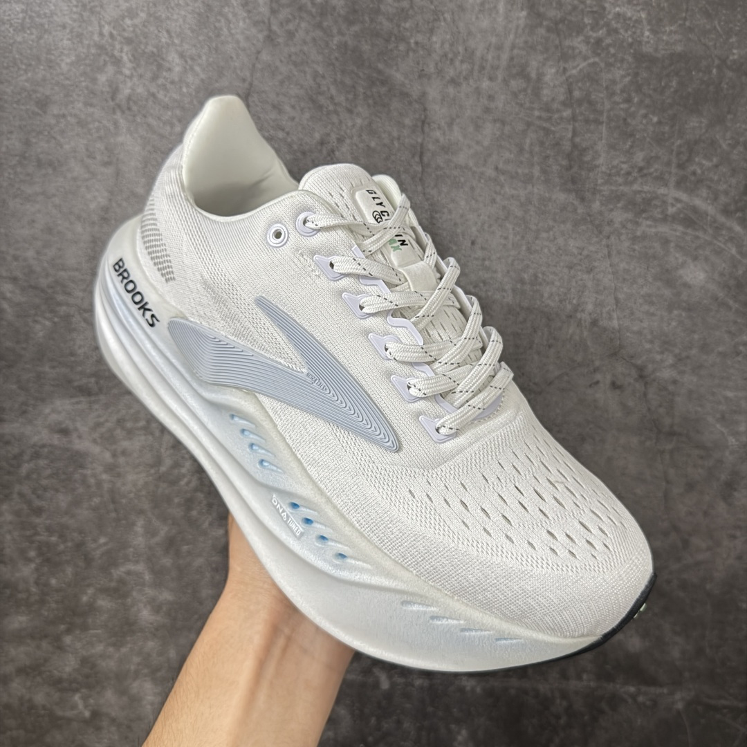 图片[3]-【纯原福利】外贸版 Brooks 布鲁克斯Glycerin Max 2 超级甘油 厚底马拉松缓震跑鞋 该鞋以厚实的中底和高分子注氮技术为特点 提供极致的缓震性能 鞋面柔软厚实 具有良好的包裹性能和散热性能 尺码：36-45 含半码-选品中心
