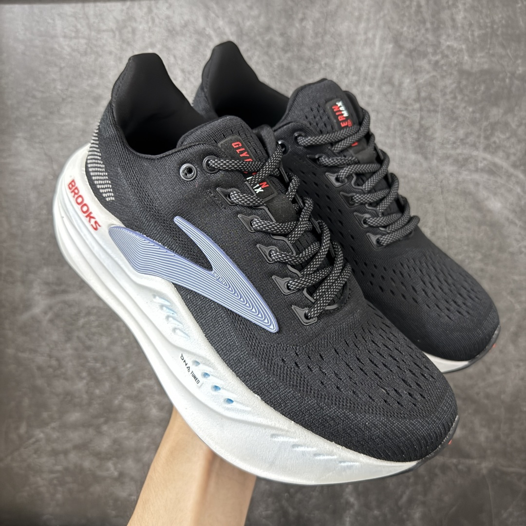 【纯原福利】外贸版 Brooks 布鲁克斯Glycerin Max 2 超级甘油 厚底马拉松缓震跑鞋 该鞋以厚实的中底和高分子注氮技术为特点 提供极致的缓震性能 鞋面柔软厚实 具有良好的包裹性能和散热性能 尺码：36-45 含半码-选品中心