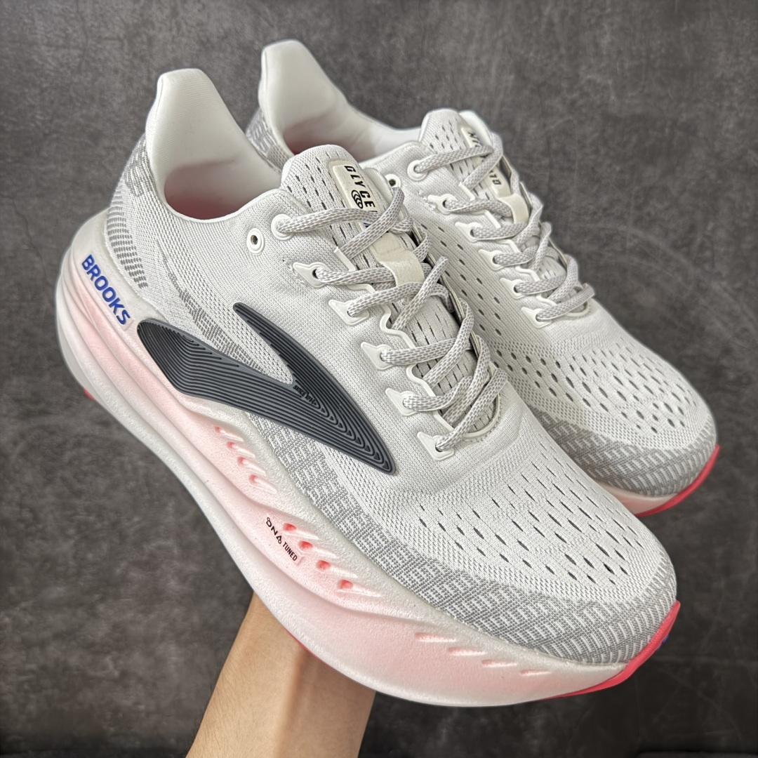 图片[4]-【纯原福利】外贸版 Brooks 布鲁克斯Glycerin Max 2 超级甘油 厚底马拉松缓震跑鞋 该鞋以厚实的中底和高分子注氮技术为特点 提供极致的缓震性能 鞋面柔软厚实 具有良好的包裹性能和散热性能 尺码：36-45 含半码-选品中心