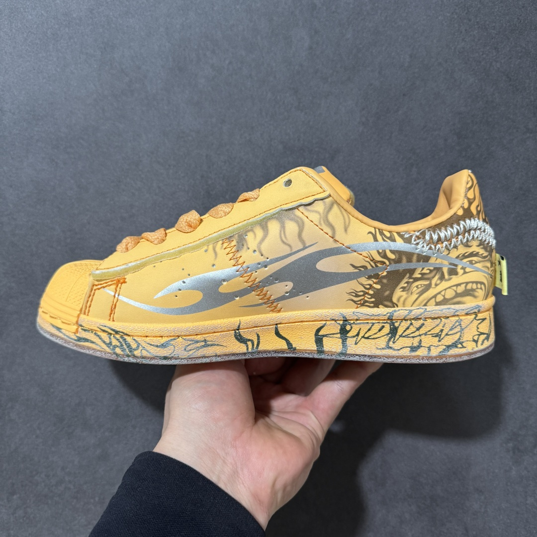 图片[2]-【公司级】阿迪达斯AdidasCoca Cola X SUPERSTAR II三叶草 Originals Superstar贝壳头系列低帮经典百搭休闲运动板鞋 货号：LA1501 尺码：36 36.5 37 38 38.5 39 40 40.5 41 42 42.5 43 44 45-选品中心