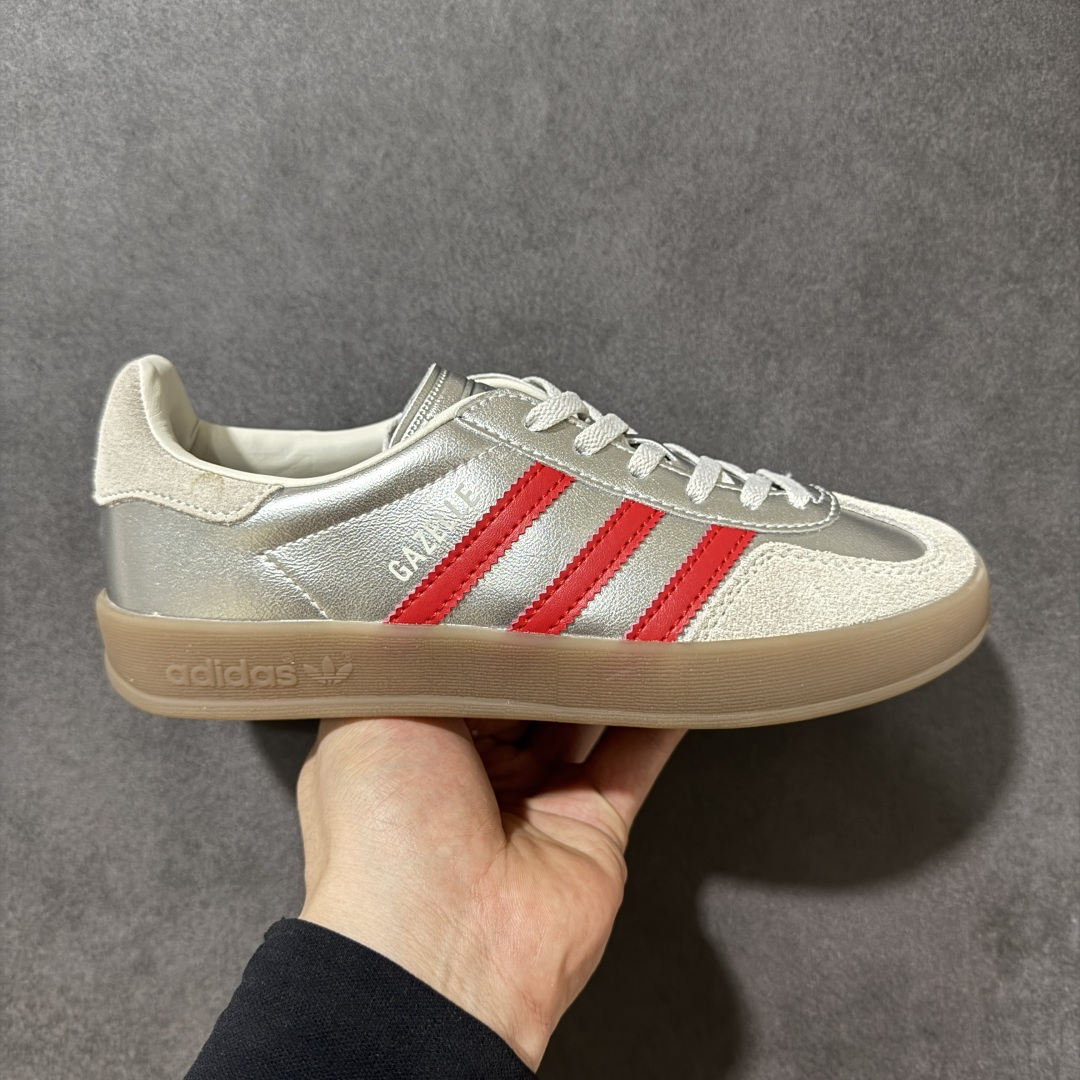 Adidas Originals Gazelle Indoor 三叶草休闲防滑耐磨低帮板鞋货号:JR24