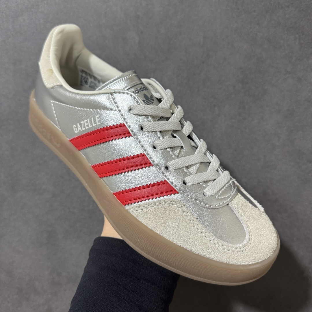 Adidas Originals Gazelle Indoor 三叶草休闲防滑耐磨低帮板鞋货号:JR24