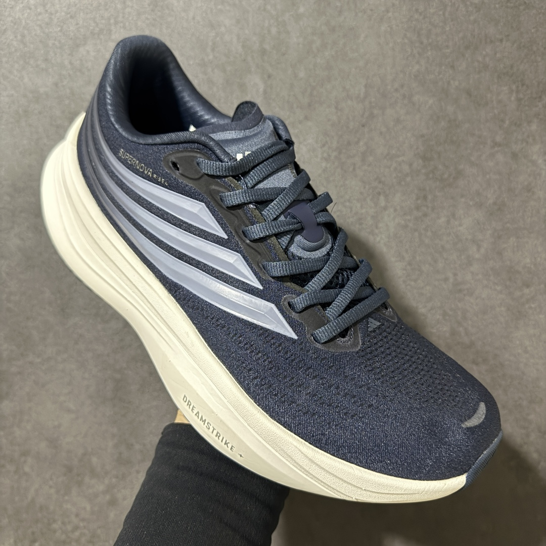 图片[3]-【公司级】阿迪达斯 ADIDAS SUPERNOVA RISE 4 M 防滑耐磨随心畅跑舒适跑步运动鞋 采用Dreamstrike+中底，力求为触地添舒适。搭配实穿Adiwear外底，助你扎实踩地、从容迈步。• 常规版型• 系带设计• 三明治网眼鞋面• Support Rods系统• Dreamstrike+中底• Adiwear外底。 货号：KZ8926 尺码：40-45-选品中心