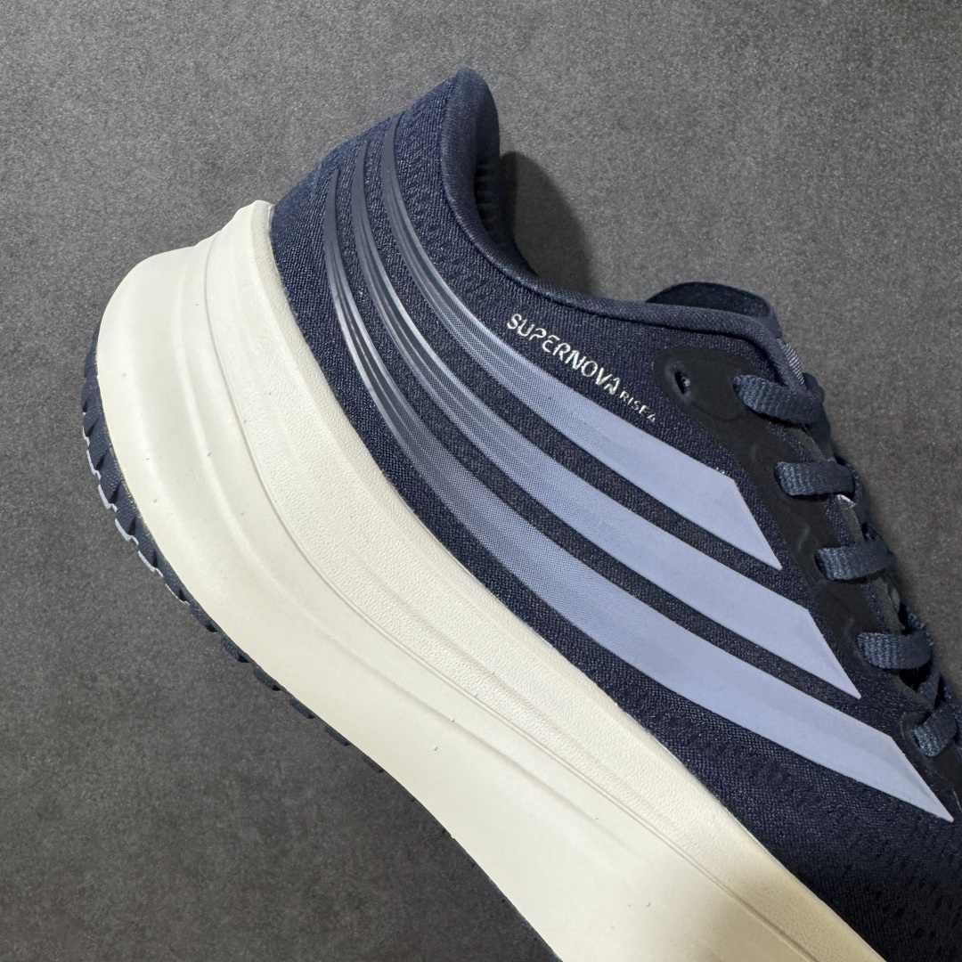 图片[6]-【公司级】阿迪达斯 ADIDAS SUPERNOVA RISE 4 M 防滑耐磨随心畅跑舒适跑步运动鞋 采用Dreamstrike+中底，力求为触地添舒适。搭配实穿Adiwear外底，助你扎实踩地、从容迈步。• 常规版型• 系带设计• 三明治网眼鞋面• Support Rods系统• Dreamstrike+中底• Adiwear外底。 货号：KZ8926 尺码：40-45-选品中心