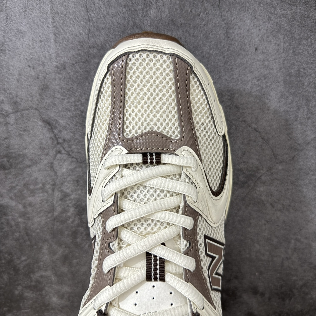 图片[5]-【DT版本】新百伦NB New Balance MR530 米棕色 MR530ASM 全套原楦原纸板原厂数据开发 原厂网纱 原装进口皮料正确卡色 正确中底拉帮中底网布细节 冲裁组合 匠心打造 耗时两个月开发完成 工艺极其复杂难度可想而知 新开独立私模大底 全网唯一正确做旧组合大底 高端零售专供产物 尺码：36 37 37.5 38 38.5 39.5 40 40.5 41.5 42 42.5 43 44 44.5-选品中心