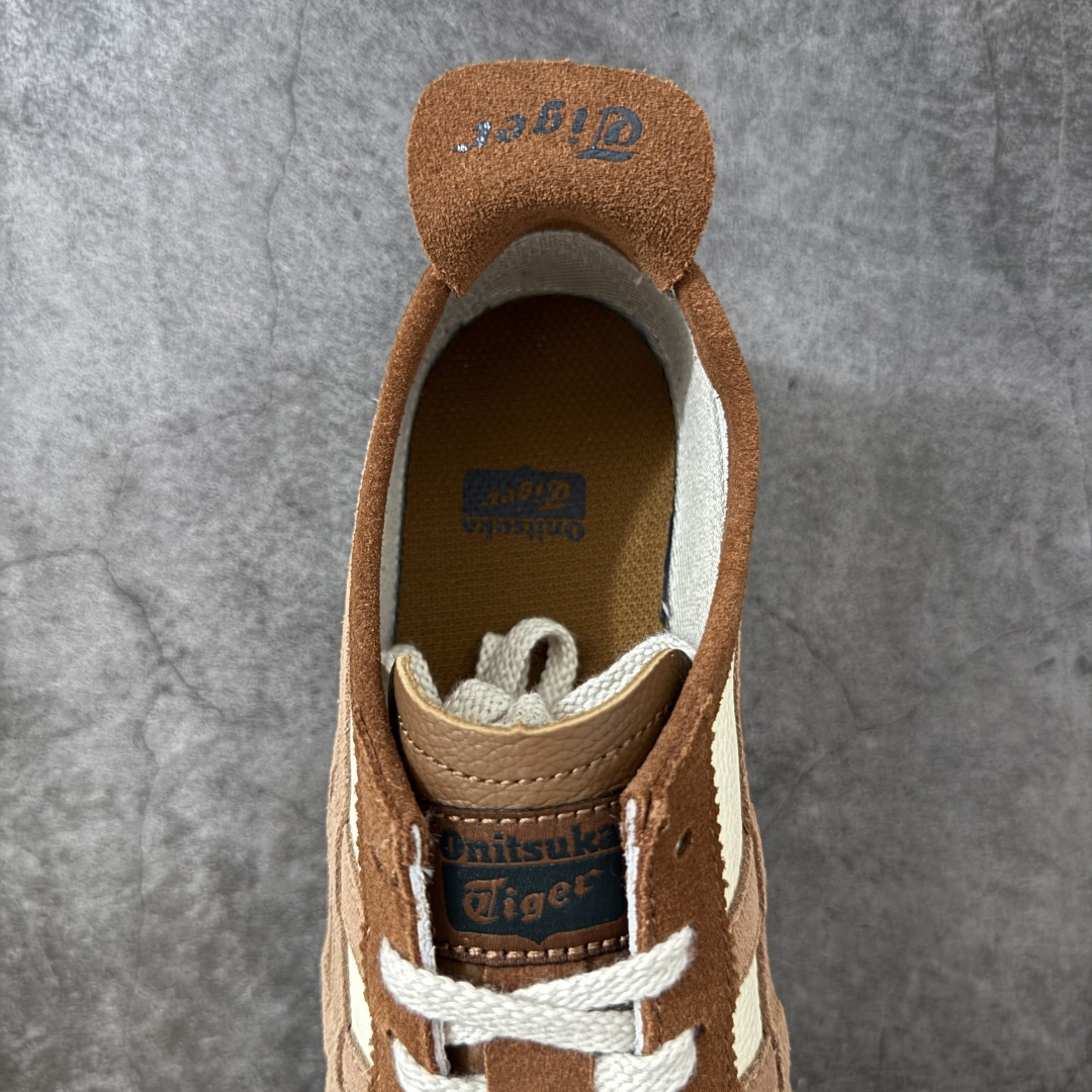 图片[8]-【最强毒版】Onitsuka Tiger Mexico 66 亚瑟士鬼冢虎复古经典板鞋 平台专供 充正版本 保证每个配色都是采购原鞋开发 采用原厂材料 全头层纳帕细纹皮面 质感无敌 全新玻璃刀切割皮料 超高清洁度 纹路、色泽、皮心颜色 质感百分百还原 海外订单工厂出品 超成熟稳定的做工品控 原装全套纸板楦头开发 原汁原味 完美呈现版型 私模正确鞋底咬花纹路 一比一鞋头弧度高度鞋身弧度 绝不口嗨 细节品控鞋型随意秒杀市面 原档咬花纹路私模大底 一个单元有六个三角形 总体形拼接呈现花瓣状 官方四联吊牌 原装Ortholite轻量化鞋垫 原盒原配 质保卡 说明书 钢印防尘纸 纸板中底带钢印 乳胶组合鞋垫带足弓 支持全方位的对比专柜 尺码：35 36 37 37.5 38 39 39.5 40 40.5 41.5 42 42.5 43.5 44 44.5 45-选品中心