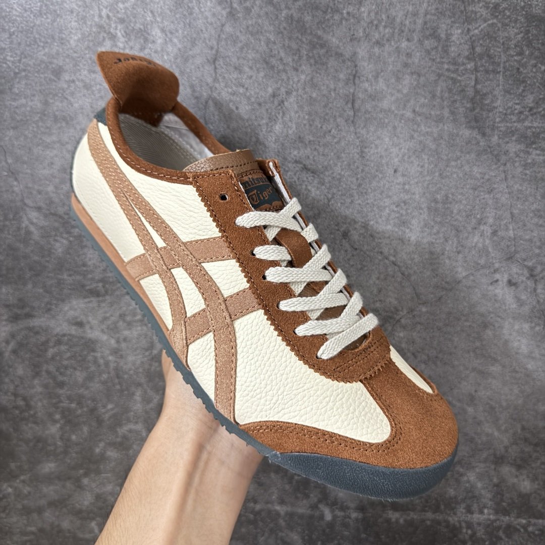 图片[3]-【最强毒版】Onitsuka Tiger Mexico 66 亚瑟士鬼冢虎复古经典板鞋 平台专供 充正版本 保证每个配色都是采购原鞋开发 采用原厂材料 全头层纳帕细纹皮面 质感无敌 全新玻璃刀切割皮料 超高清洁度 纹路、色泽、皮心颜色 质感百分百还原 海外订单工厂出品 超成熟稳定的做工品控 原装全套纸板楦头开发 原汁原味 完美呈现版型 私模正确鞋底咬花纹路 一比一鞋头弧度高度鞋身弧度 绝不口嗨 细节品控鞋型随意秒杀市面 原档咬花纹路私模大底 一个单元有六个三角形 总体形拼接呈现花瓣状 官方四联吊牌 原装Ortholite轻量化鞋垫 原盒原配 质保卡 说明书 钢印防尘纸 纸板中底带钢印 乳胶组合鞋垫带足弓 支持全方位的对比专柜 尺码：35 36 37 37.5 38 39 39.5 40 40.5 41.5 42 42.5 43.5 44 44.5 45-选品中心