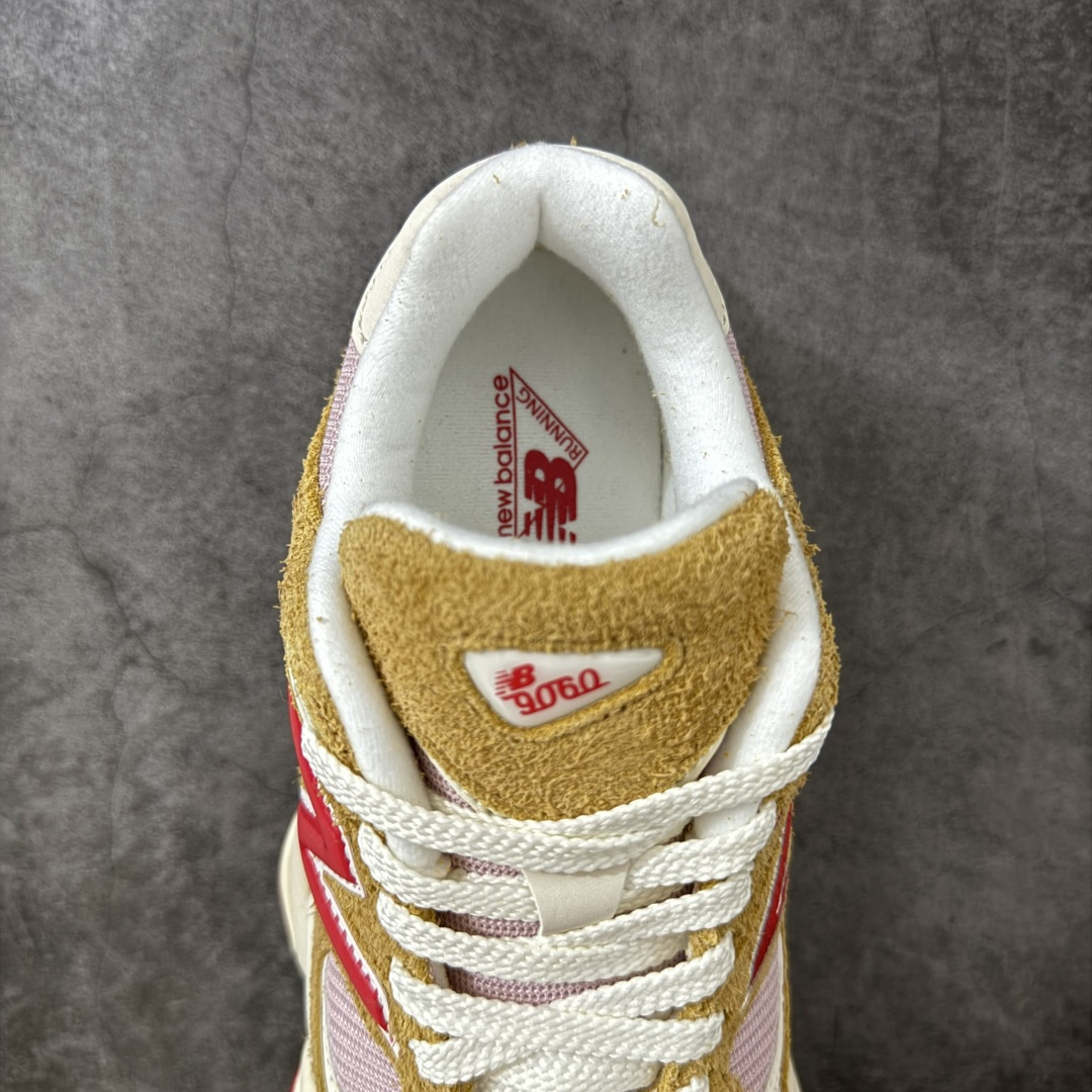 图片[8]-【纯原版】 New Balance NB9060 联名款 复古休闲运动慢跑鞋 U9060EGA 全套原楦原纸板原厂数据开发 进口三明治网面 原装进口翻毛皮料正确绒感卡色 正确中底拉帮中底网布细节 原厂标裁 带紫光防伪 定制后跟透明水晶模块 冲裁组合 大底贴合程度胶水上色把控完美 整洁度挑战全网艺术家 多道序QC把关品质完善 匠心打造 耗时两个月开发完成 工艺极其复杂难度可想而知 新开独立私模大底 全网唯一正确六层组合大底 高端零售专供产物 尺码：36 37 37.5 38 38.5 39 40 40.5 41-选品中心