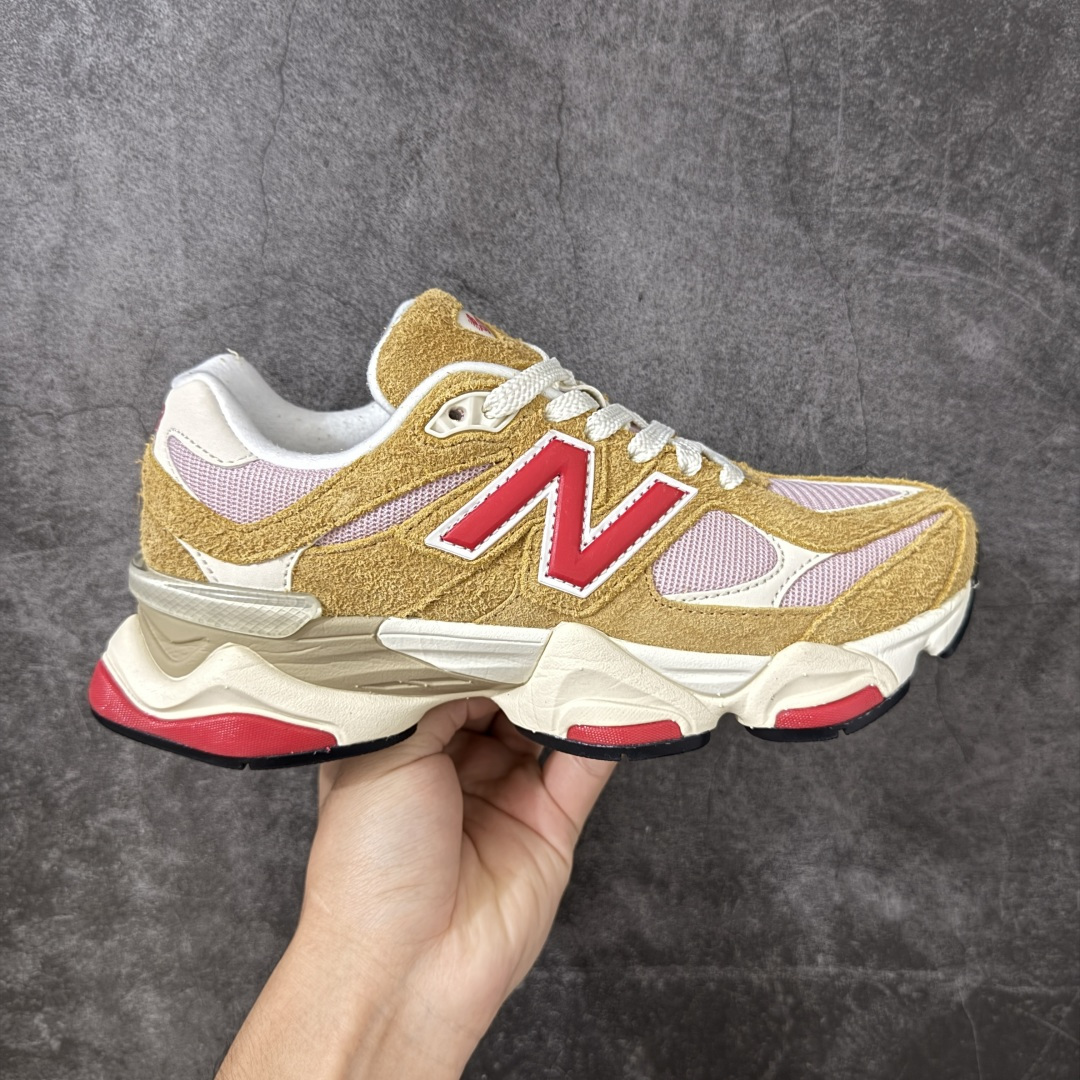 【纯原版】 New Balance NB9060 联名款 复古休闲运动慢跑鞋 U9060EGA 全套原楦原纸板原厂数据开发 进口三明治网面 原装进口翻毛皮料正确绒感卡色 正确中底拉帮中底网布细节 原厂标裁 带紫光防伪 定制后跟透明水晶模块 冲裁组合 大底贴合程度胶水上色把控完美 整洁度挑战全网艺术家 多道序QC把关品质完善 匠心打造 耗时两个月开发完成 工艺极其复杂难度可想而知 新开独立私模大底 全网唯一正确六层组合大底 高端零售专供产物 尺码：36 37 37.5 38 38.5 39 40 40.5 41-选品中心