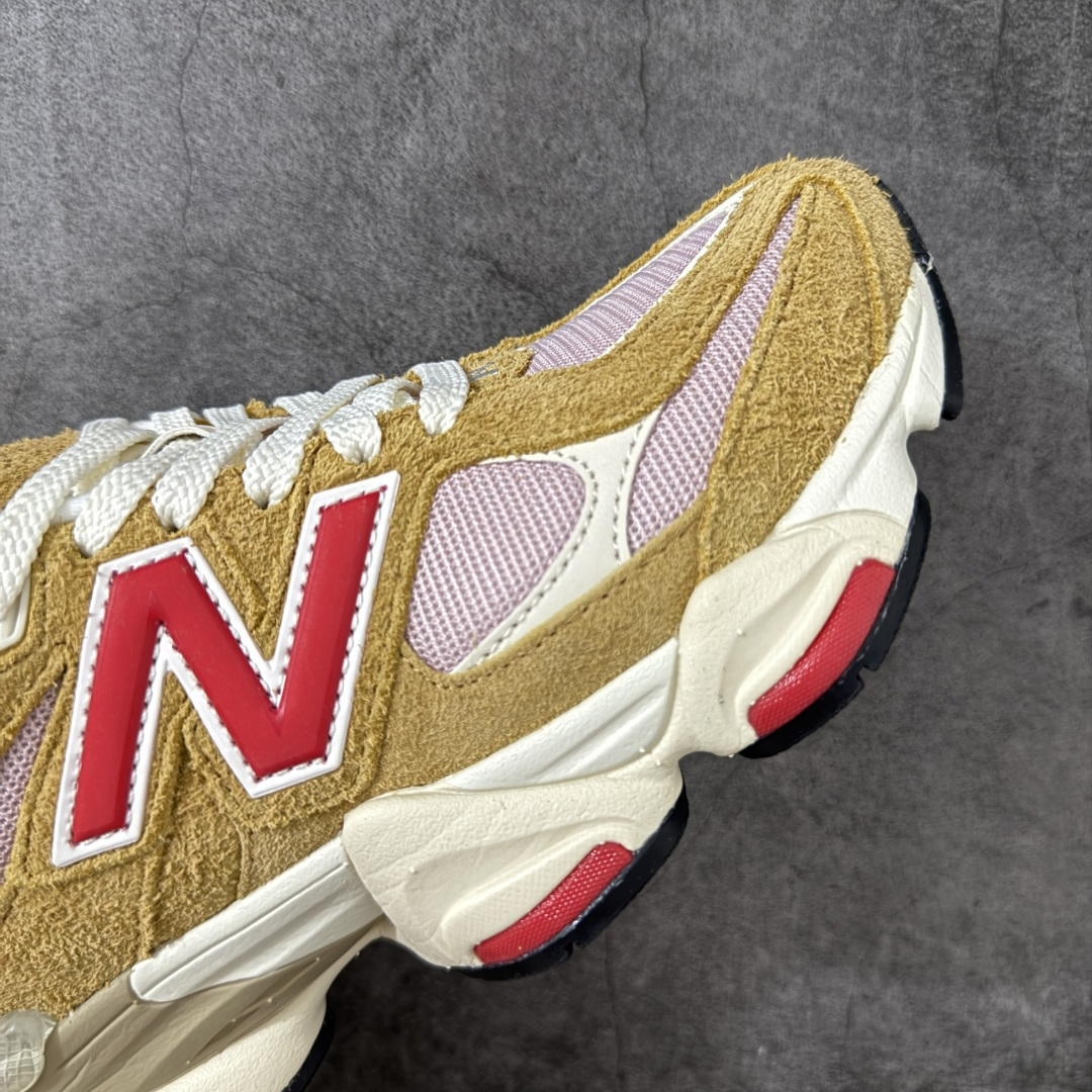 图片[6]-【纯原版】 New Balance NB9060 联名款 复古休闲运动慢跑鞋 U9060EGA 全套原楦原纸板原厂数据开发 进口三明治网面 原装进口翻毛皮料正确绒感卡色 正确中底拉帮中底网布细节 原厂标裁 带紫光防伪 定制后跟透明水晶模块 冲裁组合 大底贴合程度胶水上色把控完美 整洁度挑战全网艺术家 多道序QC把关品质完善 匠心打造 耗时两个月开发完成 工艺极其复杂难度可想而知 新开独立私模大底 全网唯一正确六层组合大底 高端零售专供产物 尺码：36 37 37.5 38 38.5 39 40 40.5 41-选品中心