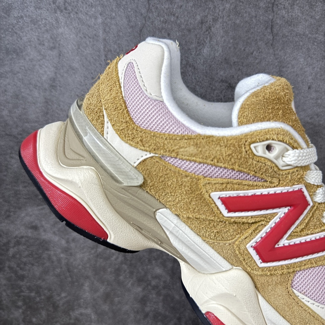图片[7]-【纯原版】 New Balance NB9060 联名款 复古休闲运动慢跑鞋 U9060EGA 全套原楦原纸板原厂数据开发 进口三明治网面 原装进口翻毛皮料正确绒感卡色 正确中底拉帮中底网布细节 原厂标裁 带紫光防伪 定制后跟透明水晶模块 冲裁组合 大底贴合程度胶水上色把控完美 整洁度挑战全网艺术家 多道序QC把关品质完善 匠心打造 耗时两个月开发完成 工艺极其复杂难度可想而知 新开独立私模大底 全网唯一正确六层组合大底 高端零售专供产物 尺码：36 37 37.5 38 38.5 39 40 40.5 41-选品中心