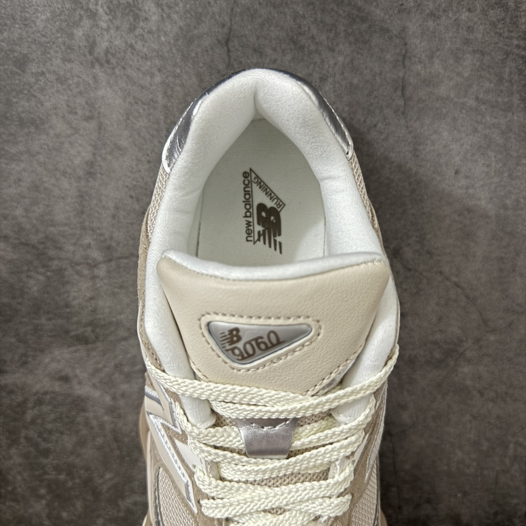 图片[8]-【纯原版】 New Balance NB9060 联名款 复古休闲运动慢跑鞋 U9060ERM 全套原楦原纸板原厂数据开发 进口三明治网面 原装进口翻毛皮料正确绒感卡色 正确中底拉帮中底网布细节 原厂标裁 带紫光防伪 定制后跟透明水晶模块 冲裁组合 大底贴合程度胶水上色把控完美 整洁度挑战全网艺术家 多道序QC把关品质完善 匠心打造 耗时两个月开发完成 工艺极其复杂难度可想而知 新开独立私模大底 全网唯一正确六层组合大底 高端零售专供产物 尺码：36-46.5-选品中心