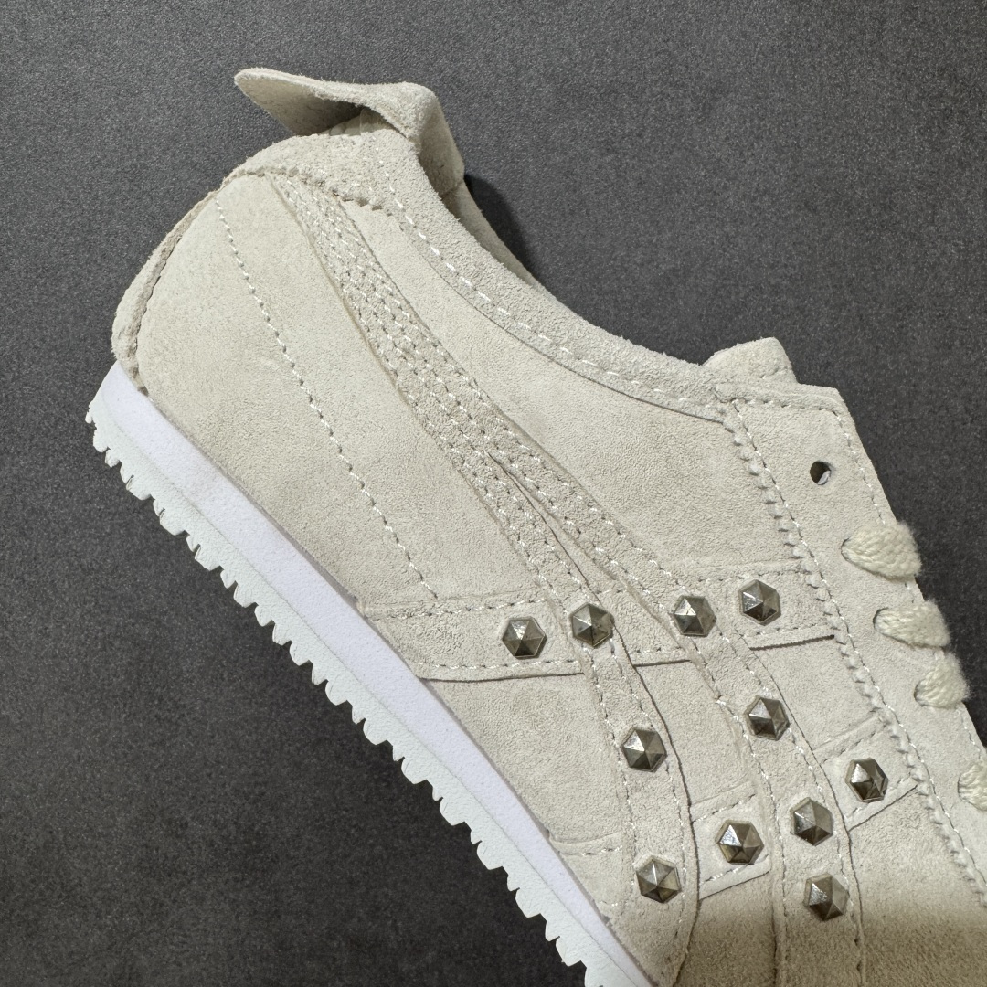 图片[6]-【公司级】Asics/亚瑟士 男女鞋 日产经典老牌-鬼塚虎/Onitsuka Tiger Mexico 66®经典墨西哥系列复古经典百搭板鞋休闲运动鞋慢跑鞋。 采用柔软皮革拼接鞋面，超国标含胶率耐磨耐弯折RB大底。产品从款式颜色造型上体现出追求舒适和细节的完美。鞋类更是推崇手工制作的严谨，融舒适性与可穿性的设计风格。注重细节的完美和别致魅力，既保持稳重，又不失轻松的时尚感。 货号：1183A257 尺码： 36-45含半码-选品中心