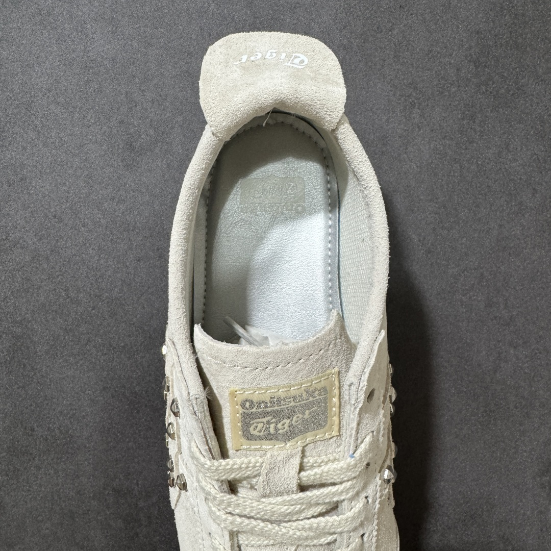 图片[7]-【公司级】Asics/亚瑟士 男女鞋 日产经典老牌-鬼塚虎/Onitsuka Tiger Mexico 66®经典墨西哥系列复古经典百搭板鞋休闲运动鞋慢跑鞋。 采用柔软皮革拼接鞋面，超国标含胶率耐磨耐弯折RB大底。产品从款式颜色造型上体现出追求舒适和细节的完美。鞋类更是推崇手工制作的严谨，融舒适性与可穿性的设计风格。注重细节的完美和别致魅力，既保持稳重，又不失轻松的时尚感。 货号：1183A257 尺码： 36-45含半码-选品中心