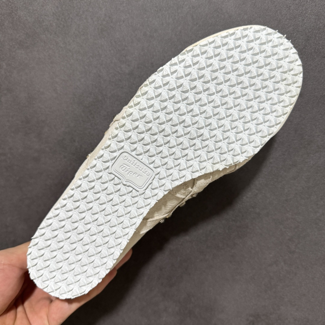 图片[9]-【公司级】Asics/亚瑟士 男女鞋 日产经典老牌-鬼塚虎/Onitsuka Tiger Mexico 66®经典墨西哥系列复古经典百搭板鞋休闲运动鞋慢跑鞋。 采用柔软皮革拼接鞋面，超国标含胶率耐磨耐弯折RB大底。产品从款式颜色造型上体现出追求舒适和细节的完美。鞋类更是推崇手工制作的严谨，融舒适性与可穿性的设计风格。注重细节的完美和别致魅力，既保持稳重，又不失轻松的时尚感。 货号：1183A257 尺码： 36-45含半码-选品中心