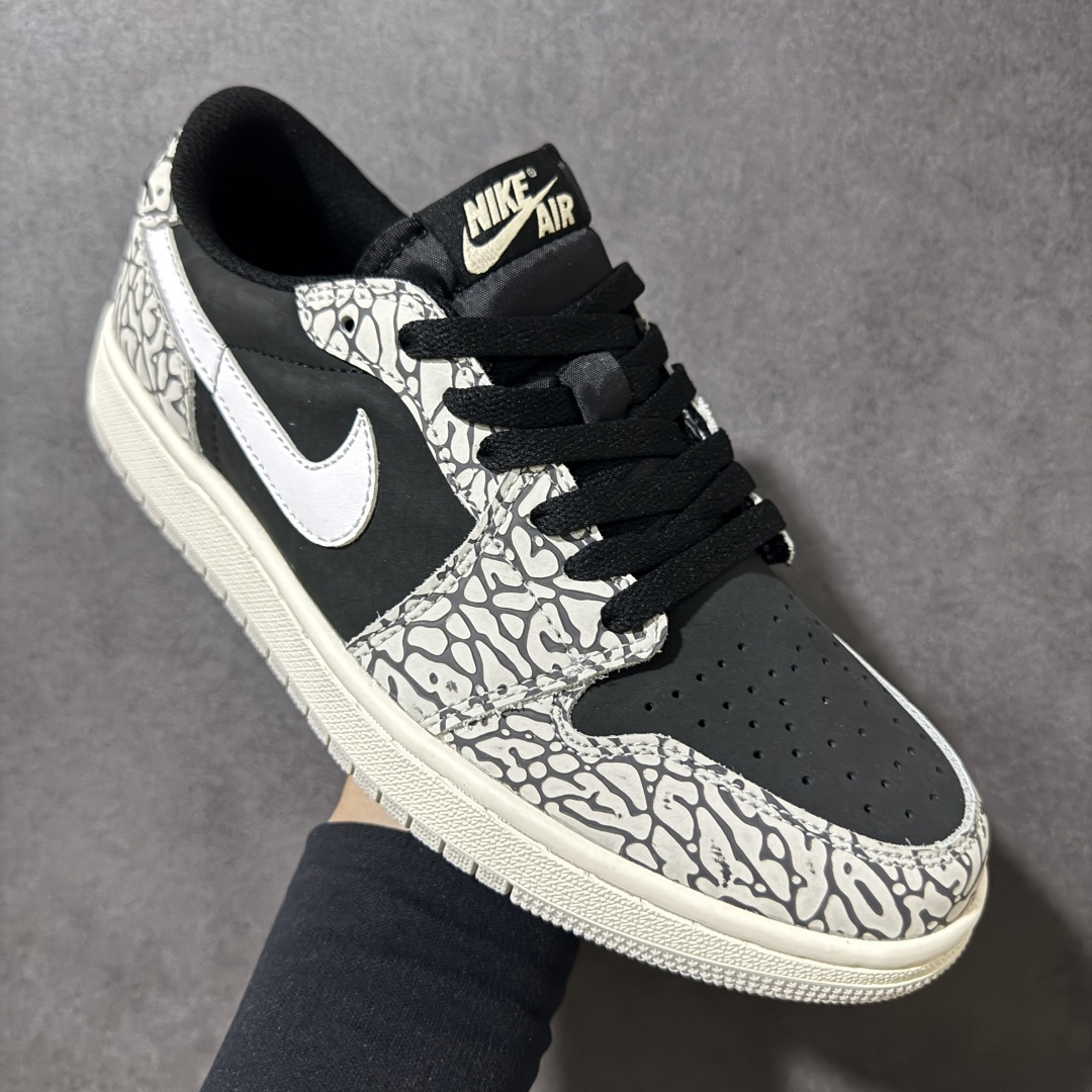 图片[3]-【H11纯原】Nike Air Jordan 1 Low SE AJ1 乔一 舒适贴合 防滑耐磨 低帮 复古篮球鞋 货号：CZ0858-001 尺码：36 36.5 37.5 38 38.5 39 40 40.5 41 42 42.5 43 44 45 46 #H11顶级纯原 纯原外贸平台特供订单 #全套原纸板楦头开发 #原厂特供材料配套加持 #确保原汁原味 完美呈现版型 #原档数据独家私模大底 #男女鞋同步官方开发至48.5 #原装进口轻量化鞋垫 #进口港宝加持 后跟自然饱满 还原公司包裹性 #鞋面采用原装数据贴合技术 #全方位贴合包裹脚型 #鞋跟部鞋底牵引设计 #提供强大的抓地性能 #更适应不同实战场地路面-选品中心