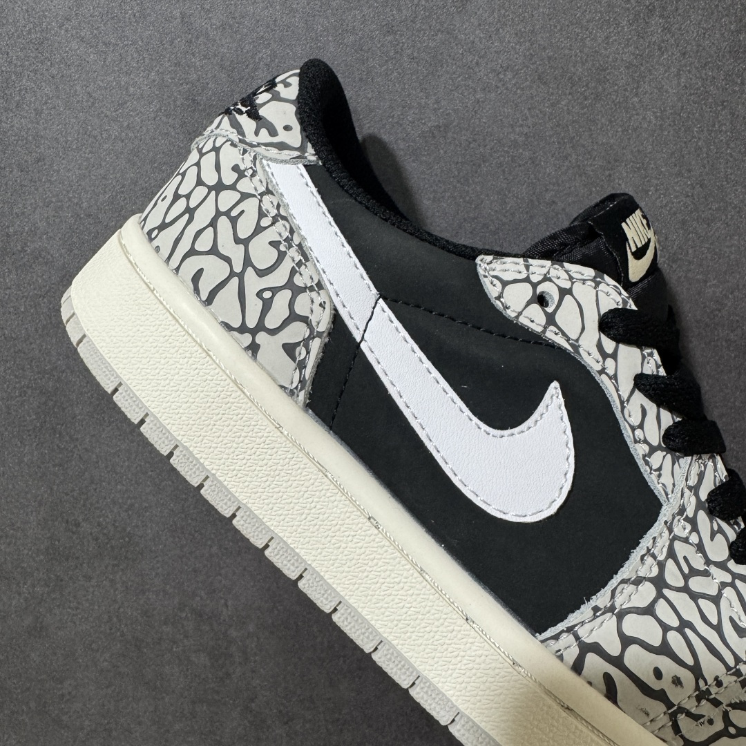 图片[6]-【H11纯原】Nike Air Jordan 1 Low SE AJ1 乔一 舒适贴合 防滑耐磨 低帮 复古篮球鞋 货号：CZ0858-001 尺码：36 36.5 37.5 38 38.5 39 40 40.5 41 42 42.5 43 44 45 46 #H11顶级纯原 纯原外贸平台特供订单 #全套原纸板楦头开发 #原厂特供材料配套加持 #确保原汁原味 完美呈现版型 #原档数据独家私模大底 #男女鞋同步官方开发至48.5 #原装进口轻量化鞋垫 #进口港宝加持 后跟自然饱满 还原公司包裹性 #鞋面采用原装数据贴合技术 #全方位贴合包裹脚型 #鞋跟部鞋底牵引设计 #提供强大的抓地性能 #更适应不同实战场地路面-选品中心
