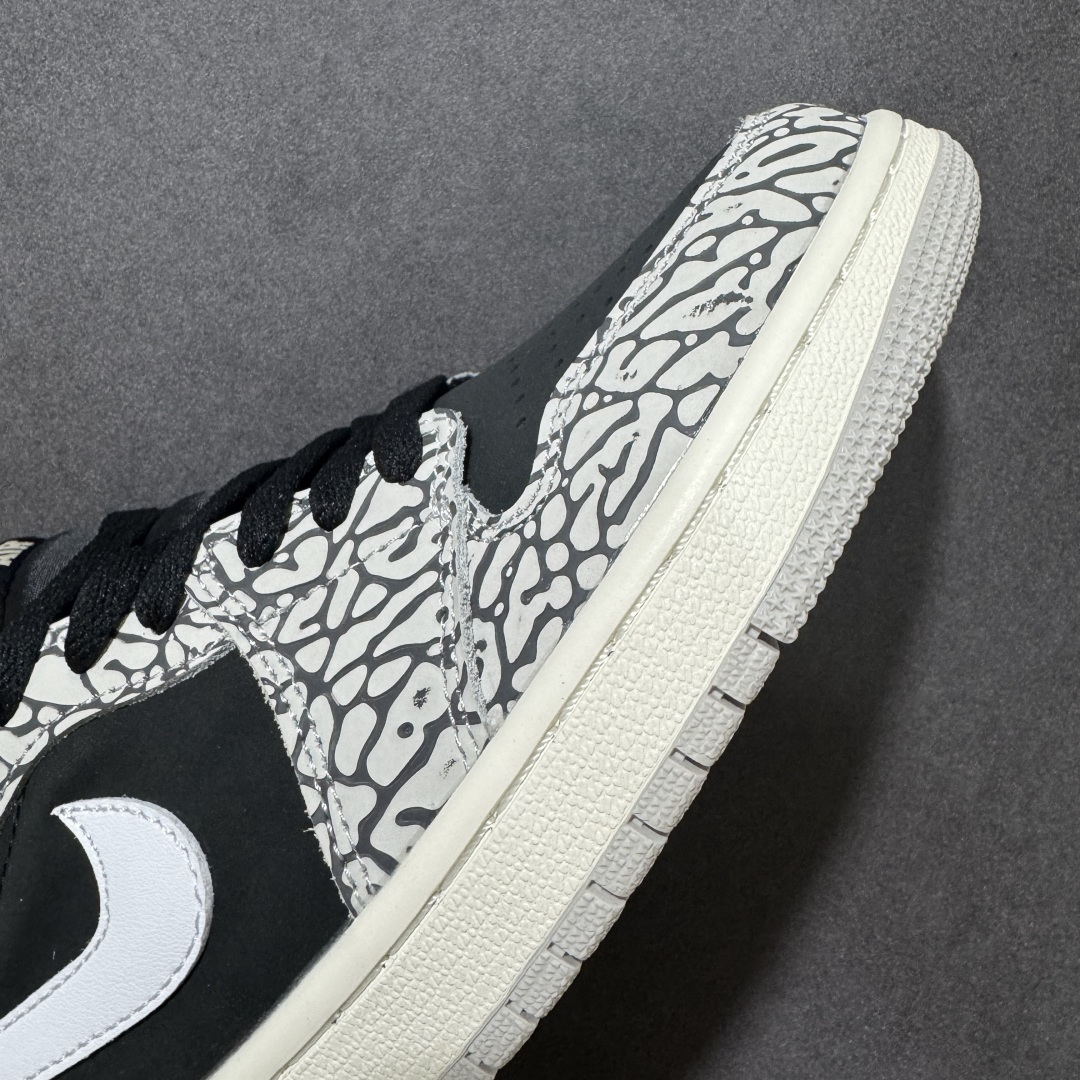 图片[5]-【H11纯原】Nike Air Jordan 1 Low SE AJ1 乔一 舒适贴合 防滑耐磨 低帮 复古篮球鞋 货号：CZ0858-001 尺码：36 36.5 37.5 38 38.5 39 40 40.5 41 42 42.5 43 44 45 46 #H11顶级纯原 纯原外贸平台特供订单 #全套原纸板楦头开发 #原厂特供材料配套加持 #确保原汁原味 完美呈现版型 #原档数据独家私模大底 #男女鞋同步官方开发至48.5 #原装进口轻量化鞋垫 #进口港宝加持 后跟自然饱满 还原公司包裹性 #鞋面采用原装数据贴合技术 #全方位贴合包裹脚型 #鞋跟部鞋底牵引设计 #提供强大的抓地性能 #更适应不同实战场地路面-选品中心