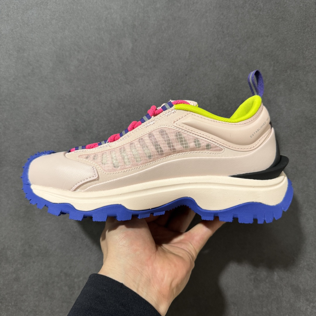 图片[2]-【BW版】Moncler 盟可睐/蒙口 Trailgrip GTX 网纱材质山地户外鞋 #鞋身采用Cordura防撕裂尼龙/Gore-Tex防水材质 中底内置全掌碳板 支撑性能拉满 侧边3M反光带 #大底采用RB MD 碳板 TPU 五层分离组合 鞋底搭载Vibram外底提供超强的抓地力和防滑性能 原装大盒包装 内赠Moncler徽章防层袋一副 货号：I109B4M00210M-280850N 尺码：36-40带半码-选品中心