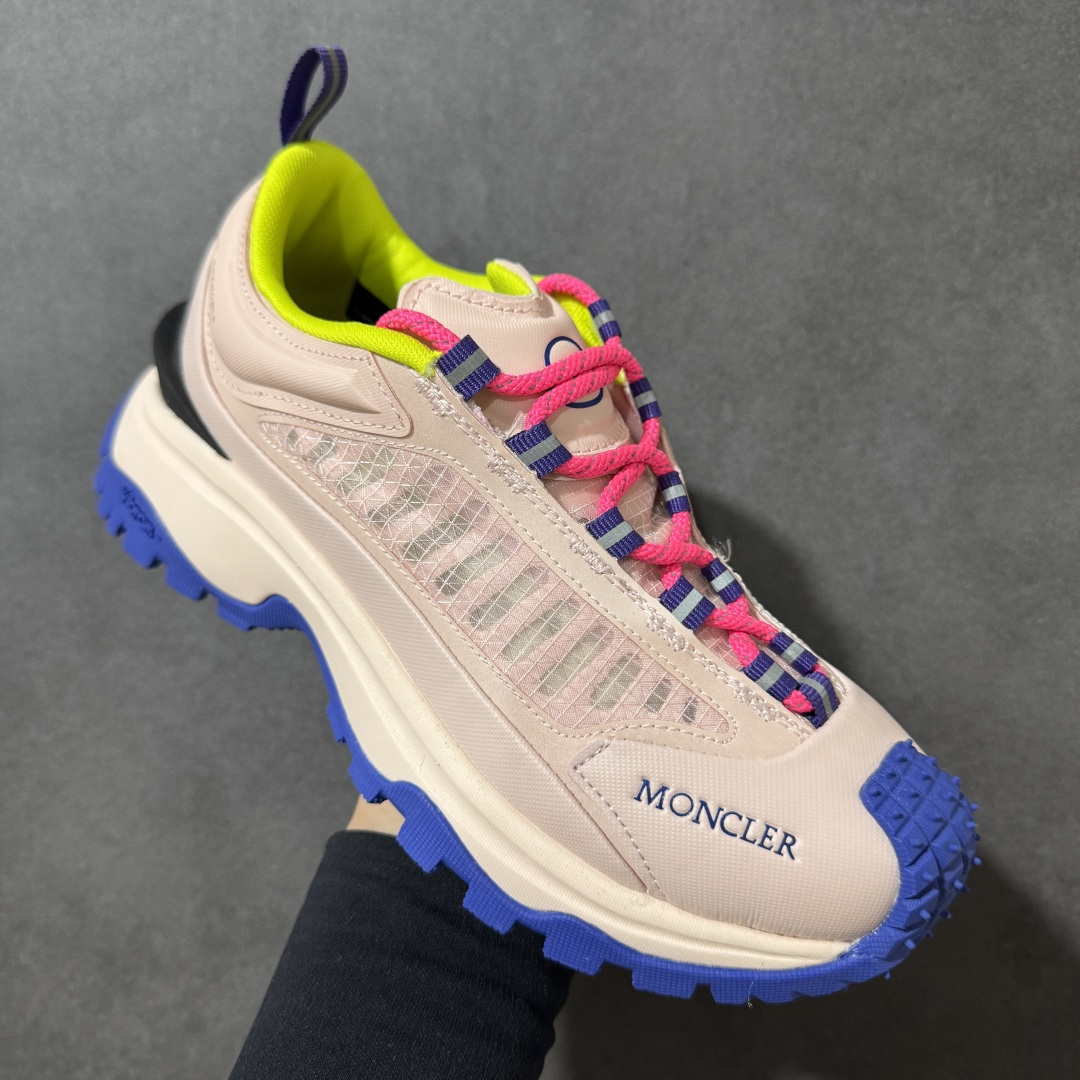图片[3]-【BW版】Moncler 盟可睐/蒙口 Trailgrip GTX 网纱材质山地户外鞋 #鞋身采用Cordura防撕裂尼龙/Gore-Tex防水材质 中底内置全掌碳板 支撑性能拉满 侧边3M反光带 #大底采用RB MD 碳板 TPU 五层分离组合 鞋底搭载Vibram外底提供超强的抓地力和防滑性能 原装大盒包装 内赠Moncler徽章防层袋一副 货号：I109B4M00210M-280850N 尺码：36-40带半码-选品中心