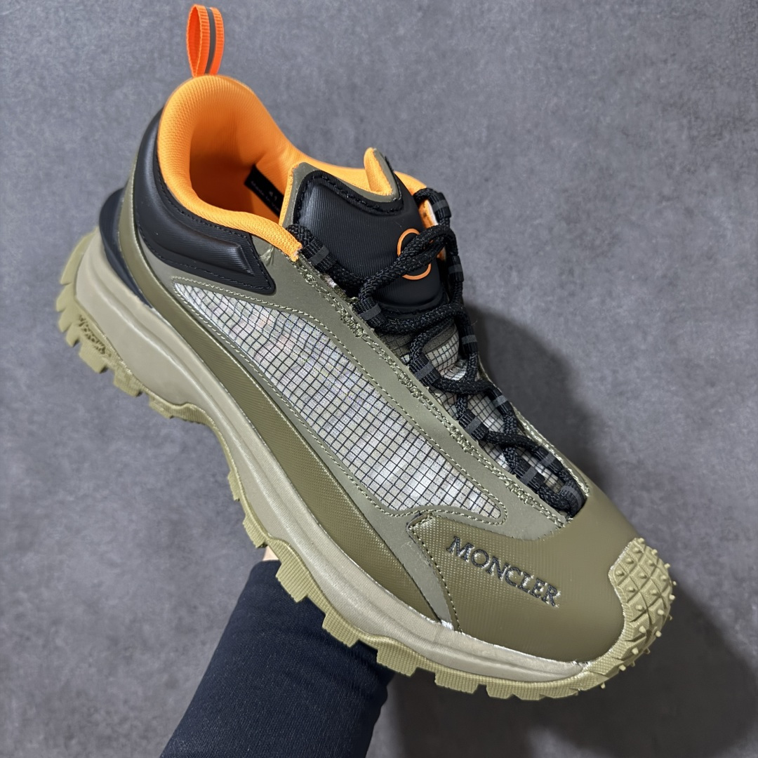 图片[3]-【BW版】Moncler 盟可睐/蒙口 Trailgrip GTX 网纱材质山地户外鞋 #鞋身采用Cordura防撕裂尼龙/Gore-Tex防水材质 中底内置全掌碳板 支撑性能拉满 侧边3M反光带 #大底采用RB MD 碳板 TPU 五层分离组合 鞋底搭载Vibram外底提供超强的抓地力和防滑性能 原装大盒包装 内赠Moncler徽章防层袋一副 货号：I109A4M00130M-2808P89 尺码：36-45带半码-选品中心