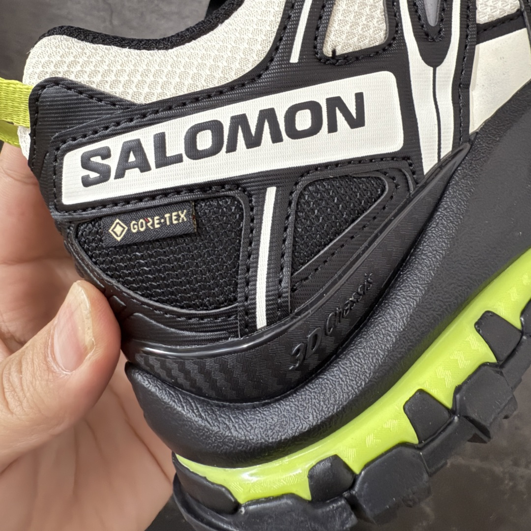 图片[3]-【666版本】SALOMON 萨洛蒙 XA PRO 3D 户外运动 网布减震防滑透气 低帮跑步鞋 男女同款 491117 全新品质 巅峰之作 所有配色均购物原版拆解1：1开发 原材料打造 非市场公版便宜货 私模大底 清洁度比市场所有版本都高 全套原纸板楦头开发 原厂网布配套 确保原汁原味 完美呈现版型 原档数据独家私模五层组合大底 男女鞋同步官方开发至46 原装Ortholite轻量化鞋垫 中底布带钢印编号 原厂TPU锁扣 进口港宝加持 后跟自然饱满 还原公司包裹性 鞋面采用SENSIFT贴合技术 全方位贴合包裹脚型 鞋跟部鞋底牵引设计 提供强大的抓地性能 更适应野外崎岖不平的道路 其3D ADVANCED CHASSIS底盘 材料轻量大化 钉齿设计更具稳定性 防护性 鞋底易磨损区运用CONTAGRIP高耐磨材料 应对城市硬质路面长距离跑考验 尺码：36 36.5 37.5 38 38.5 39 40 40.5 41 42 42.5 43 44 45 46-选品中心