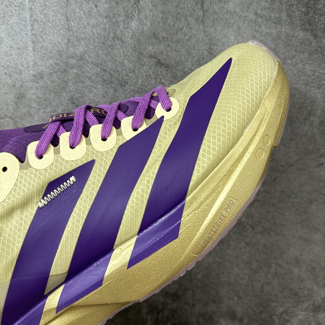 图片[6]-【纯原真碳】Adidas Adizero Takumi Sen 11 W 阿迪达斯 耐磨减震专业跑步鞋 无论是平时训练还是马拉松 让这款跑步鞋伴你畅快开跑 兼具舒适性和结构感 搭载Lightstrike科技 为步伐注入活力 尺码：40-45 货号：JR7414-选品中心
