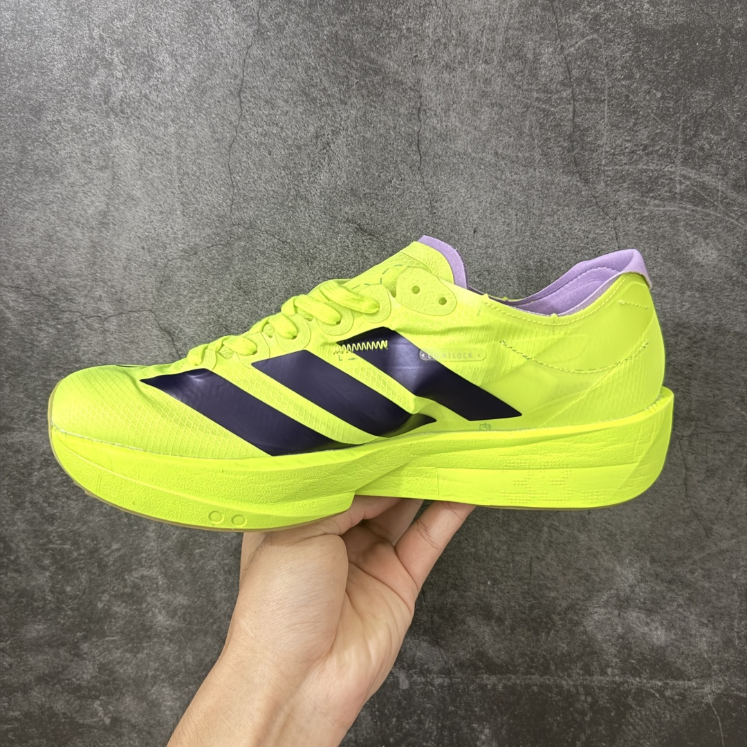 图片[2]-【纯原真碳】Adidas Adizero Takumi Sen 11 W 阿迪达斯 耐磨减震专业跑步鞋 无论是平时训练还是马拉松 让这款跑步鞋伴你畅快开跑 兼具舒适性和结构感 搭载Lightstrike科技 为步伐注入活力 尺码：40-45 货号：JR7418-选品中心