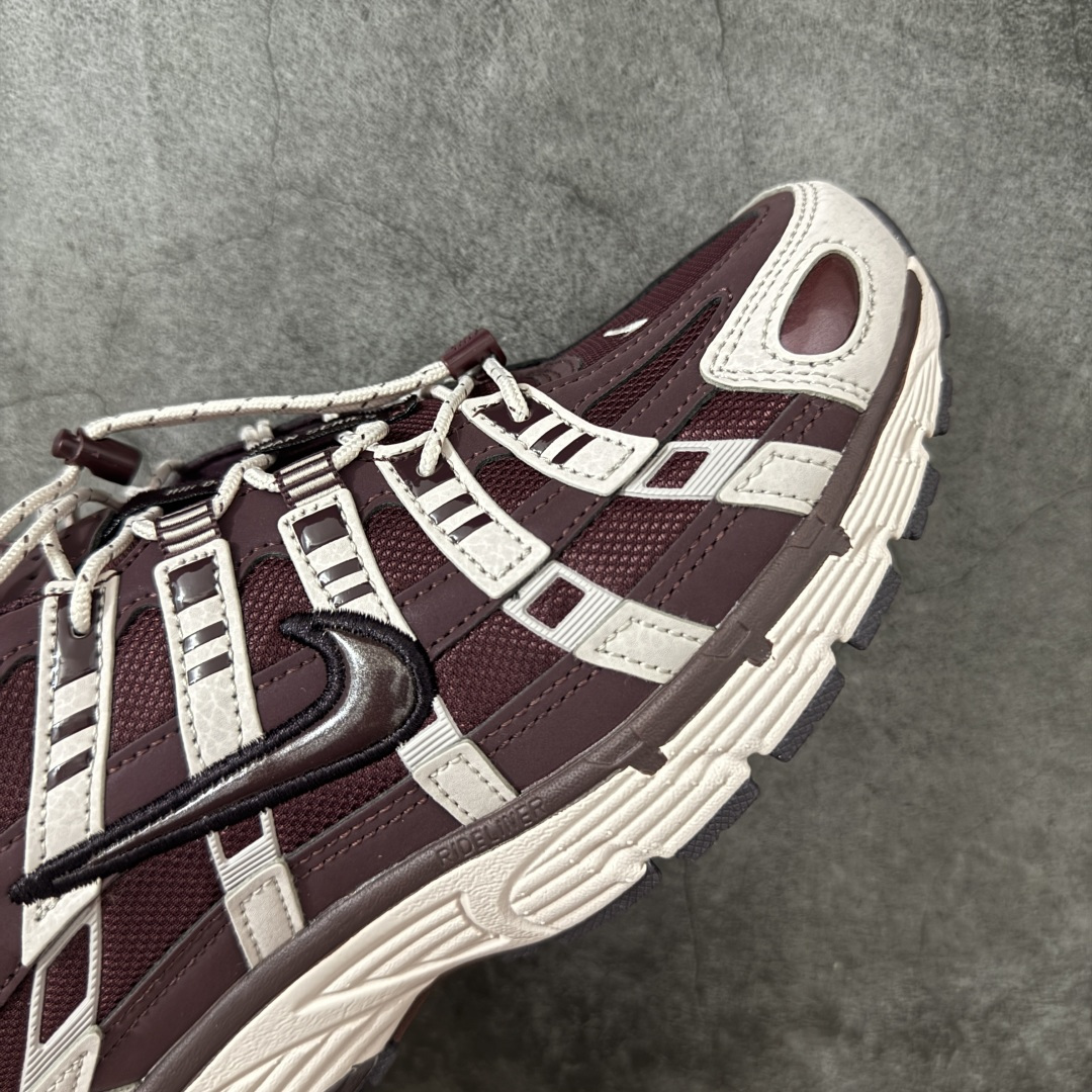 图片[6]-【PE版本】Nike P-6000 复古技科个性运动老爹鞋。该鞋款鞋采面用纵横交错的覆面，重现 2000 年代鞋跑风格，同时搭配震缓鞋垫，带来舒的适步履体验。Nike P6000取材自2006 Nike Air Pegasus，打混造搭经典风格，透舒气适，唤起对21世纪初期的共鸣。透气网布眼融入皮革，织和物合成材质覆面，营造21世初纪的畅跑美学概念。泡棉中底盈轻缓震，带来舒的适足底感受。全胶橡外底，铸就出抓色地力 型号：IM5237-600 尺码：36 36.5 37.5 38 38.5 39 40 40.5 41 42 42.5 43 44 44.5 45-选品中心